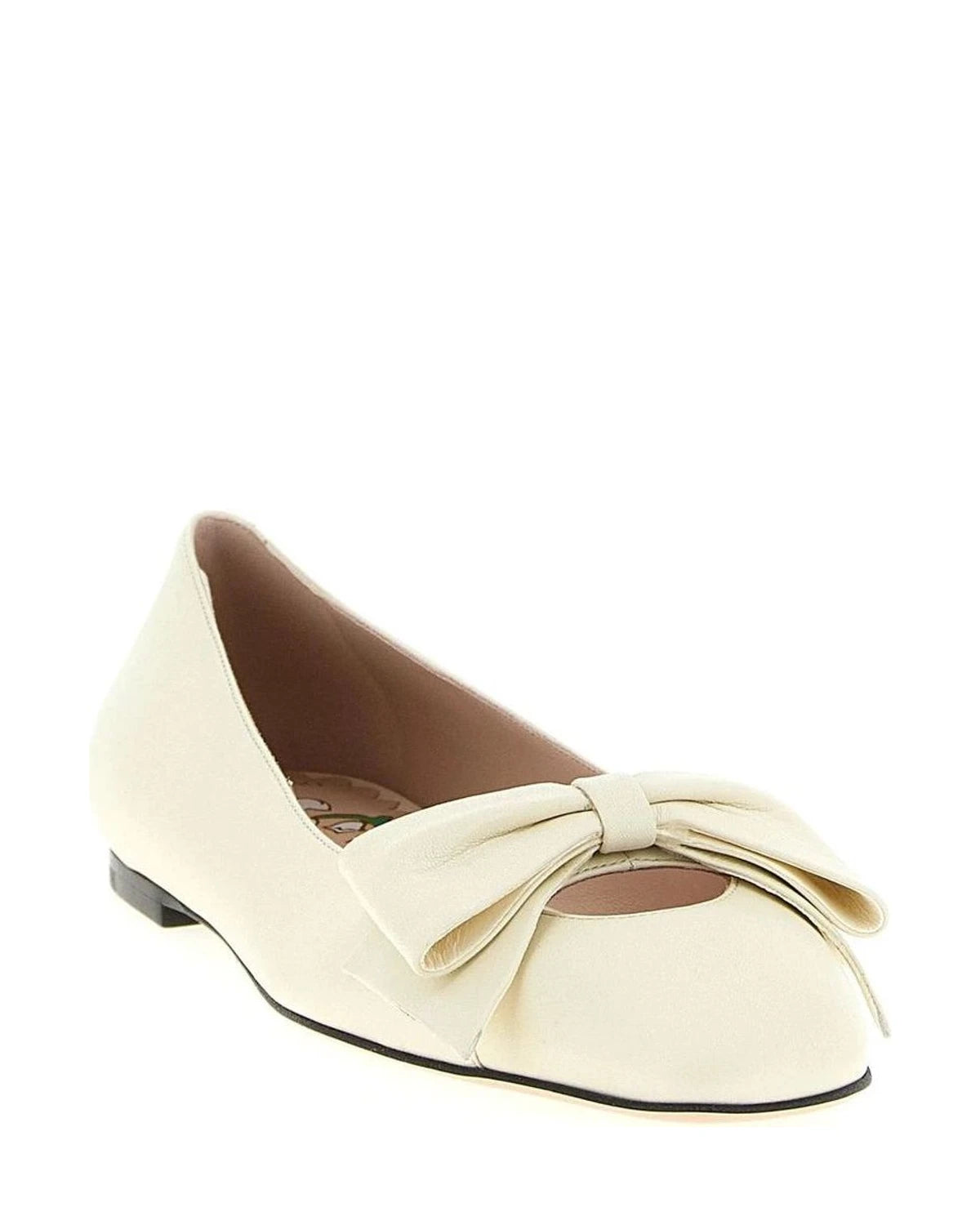 Valentino Garavani White Ballet Flats
