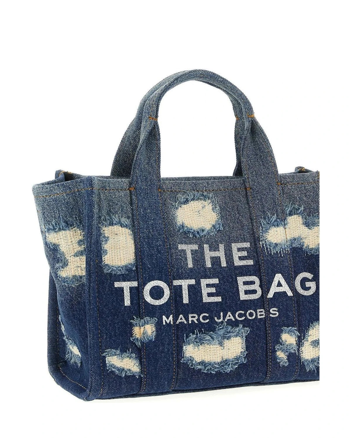 Marc Jacobs Tote Bag in blue, Cotton — view 3