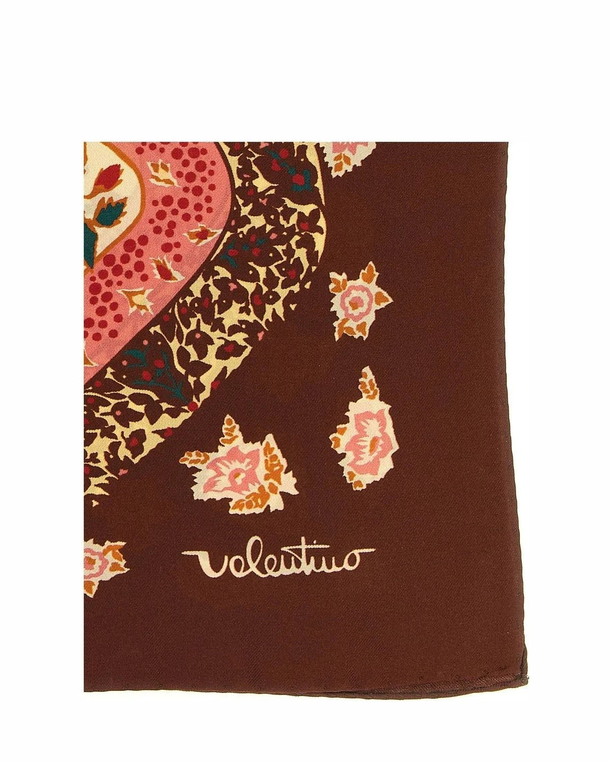 Valentino Garavani Scarves & Shawl in brown, Silk — view 2