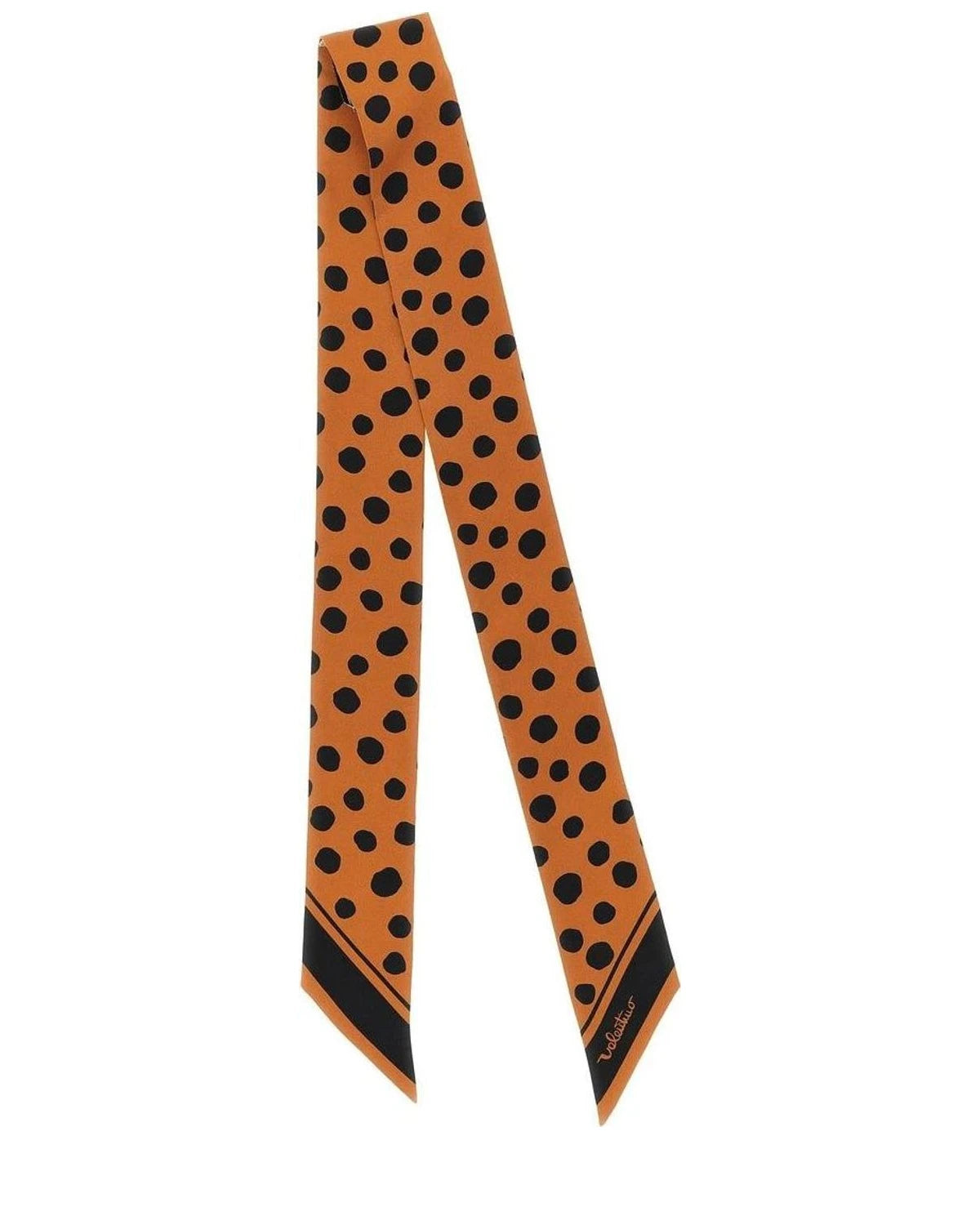 Valentino Garavani Durags & Hair Wrap in brown, Silk — view 2