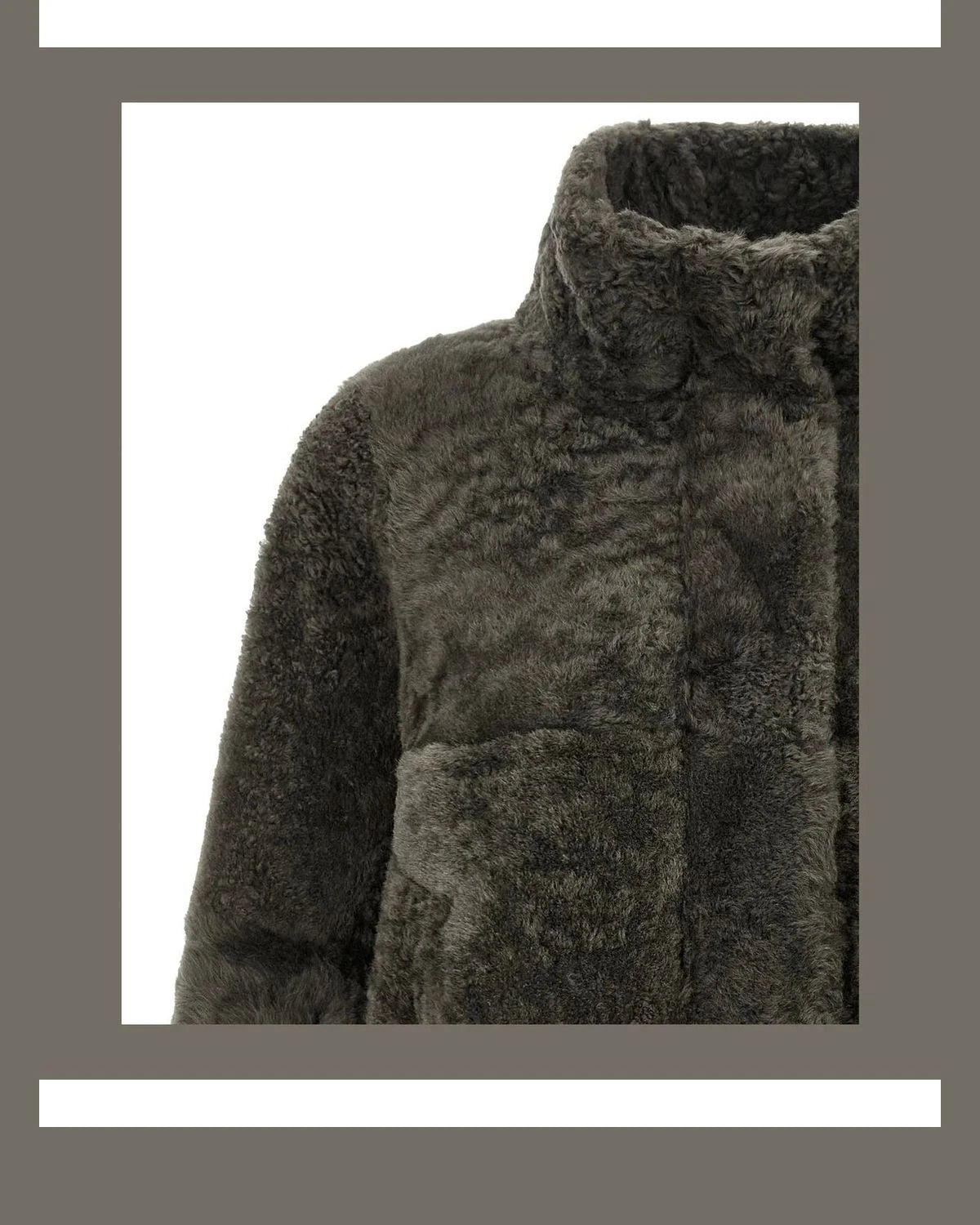 Brunello Cucinelli Bomber Jacket in gray — view 3