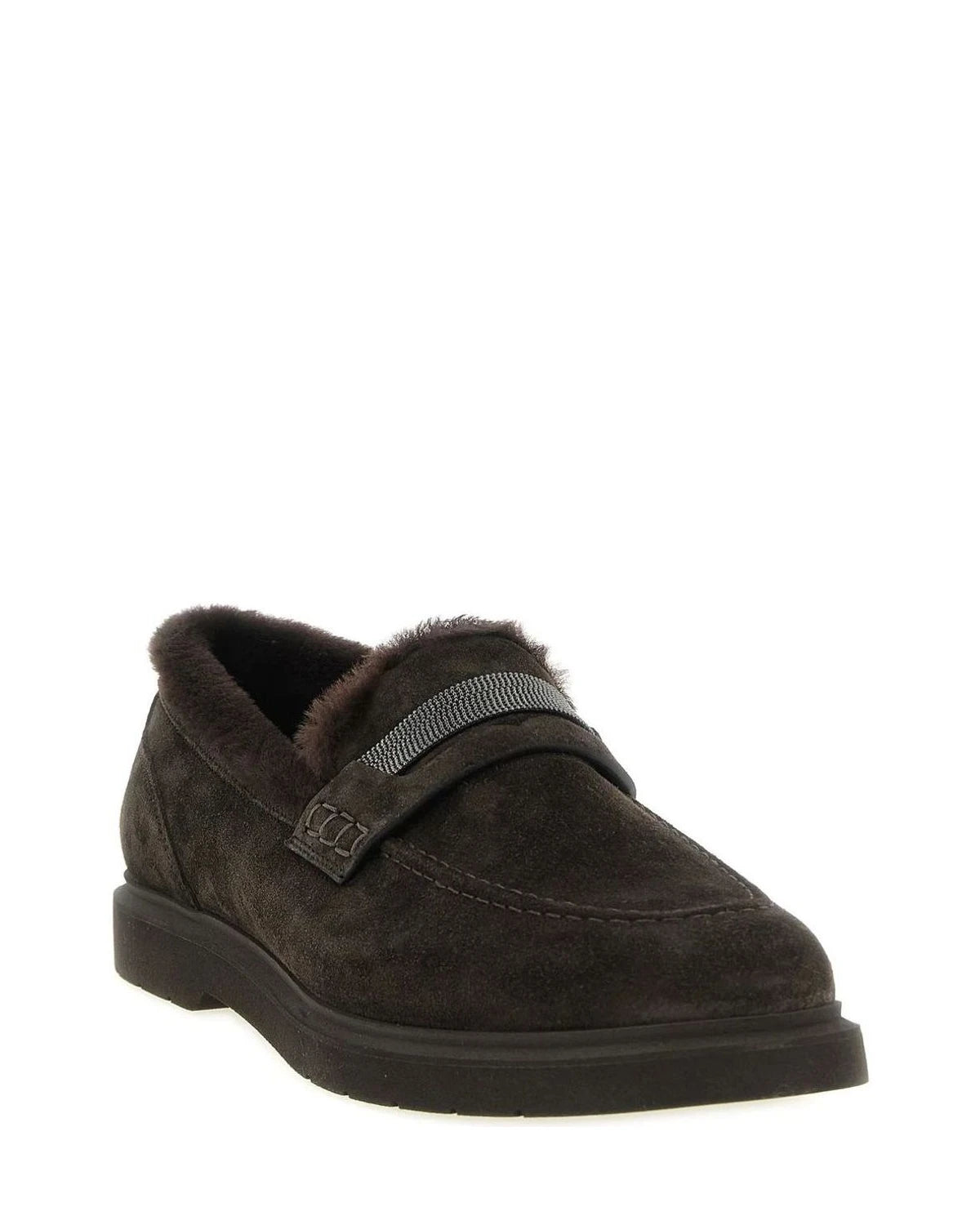 Brunello Cucinelli Brown Loafers