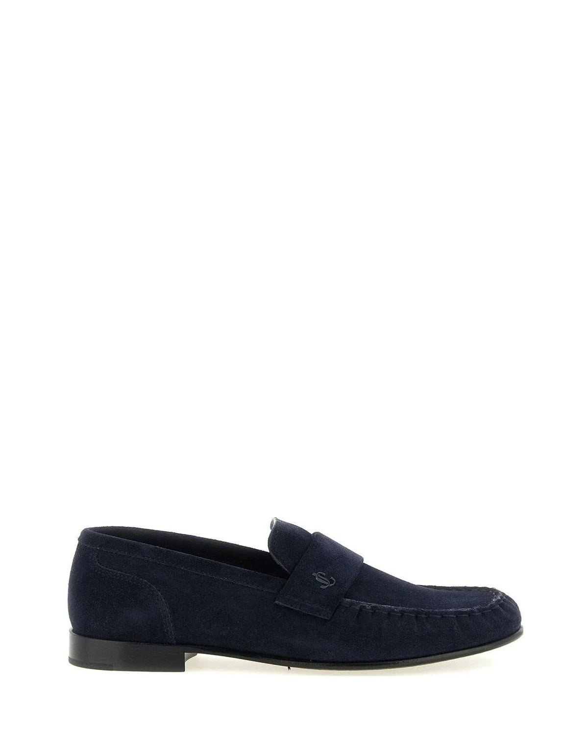 Jimmy Choo Blue Loafers