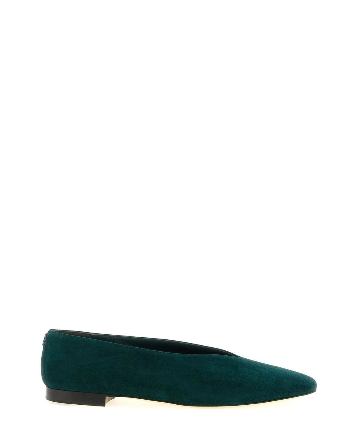 Jimmy Choo Green Ballet Flats
