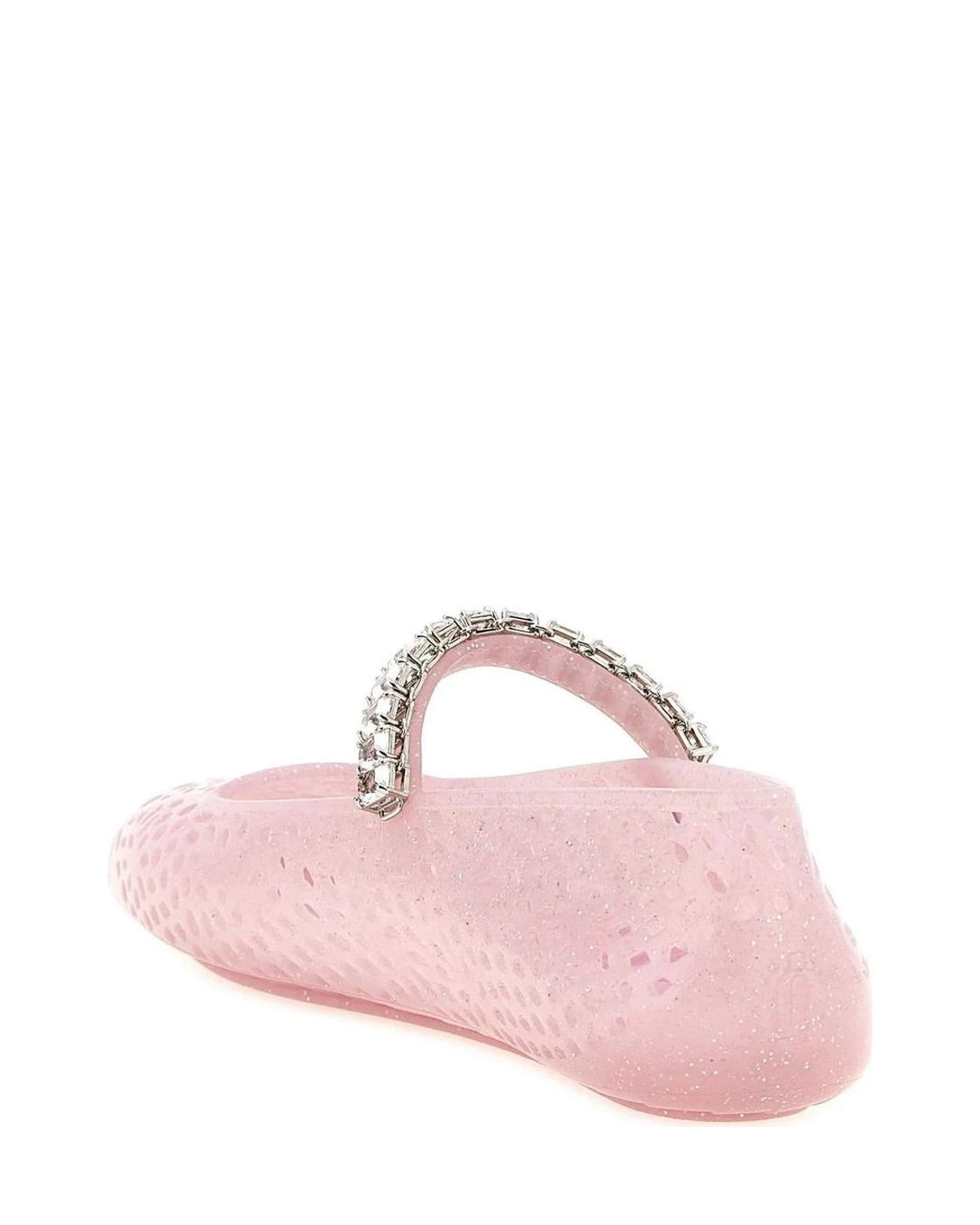 Jimmy Choo Pink Ballet Flats