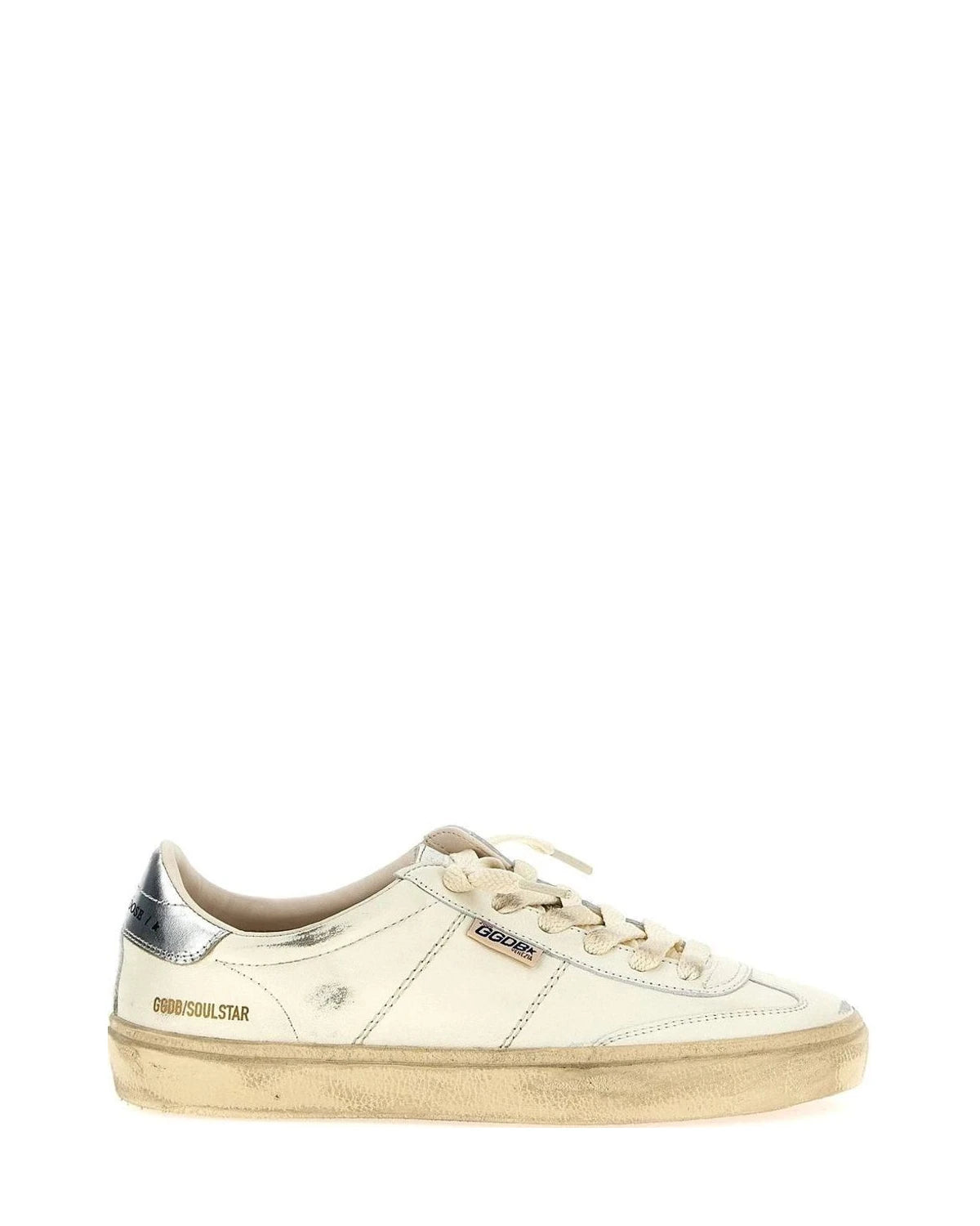 Golden Goose Silver Sneakers