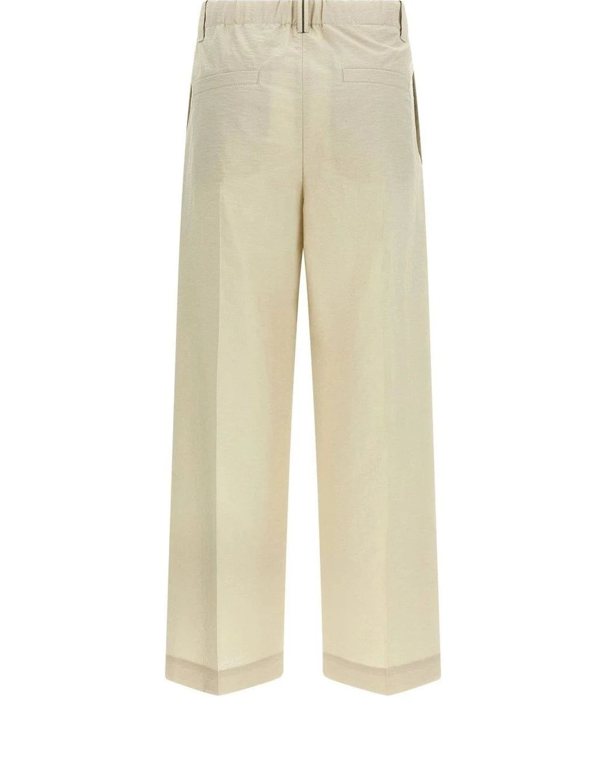 Brunello Cucinelli Trouser in white, Cotton — view 2