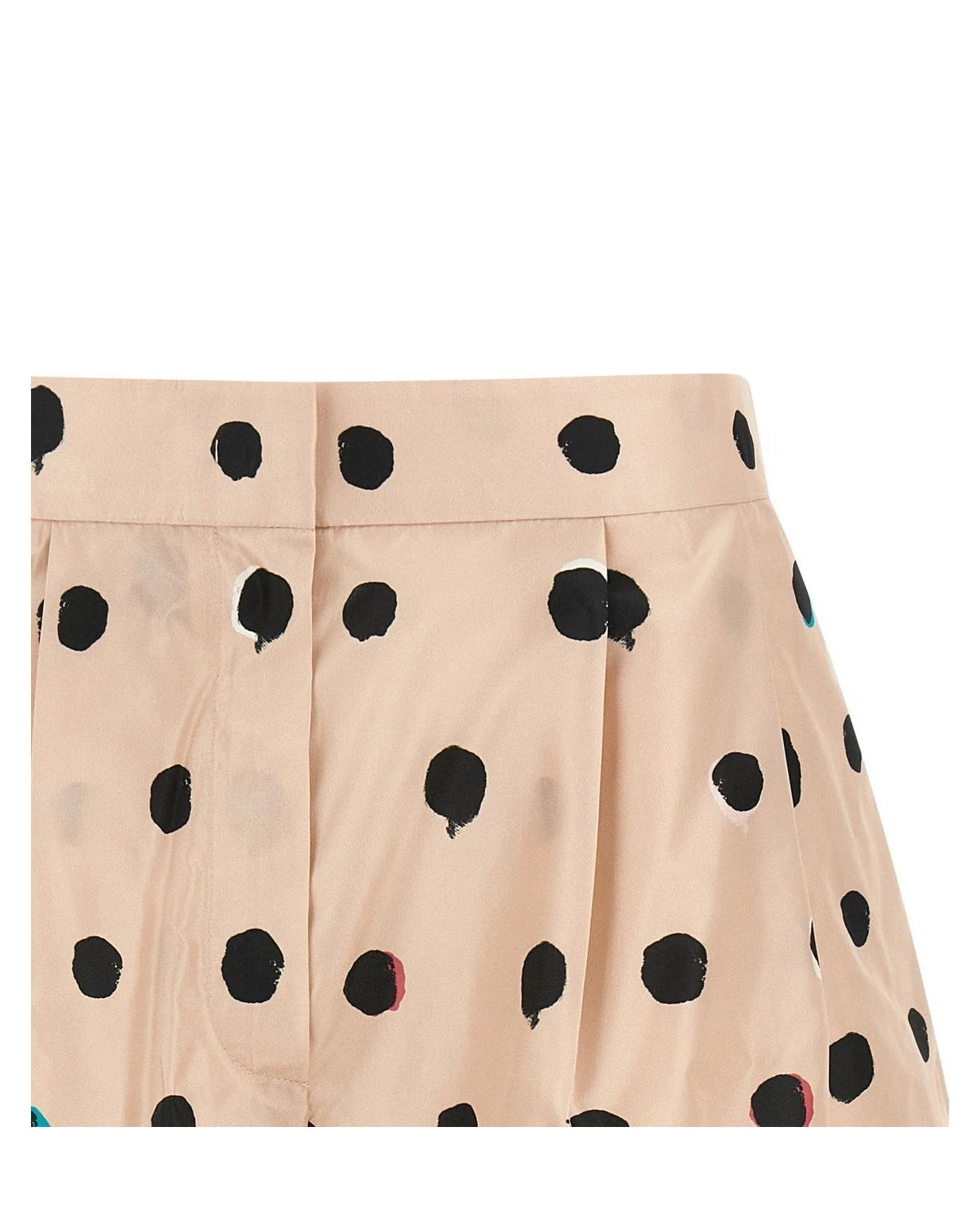 Fendi Pink Silk Bermudas