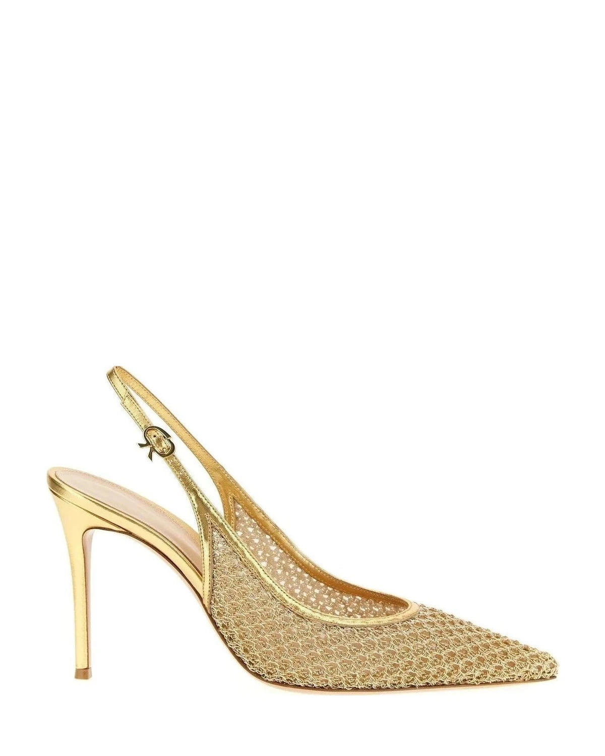 Gianvito Rossi Gold Pumps
