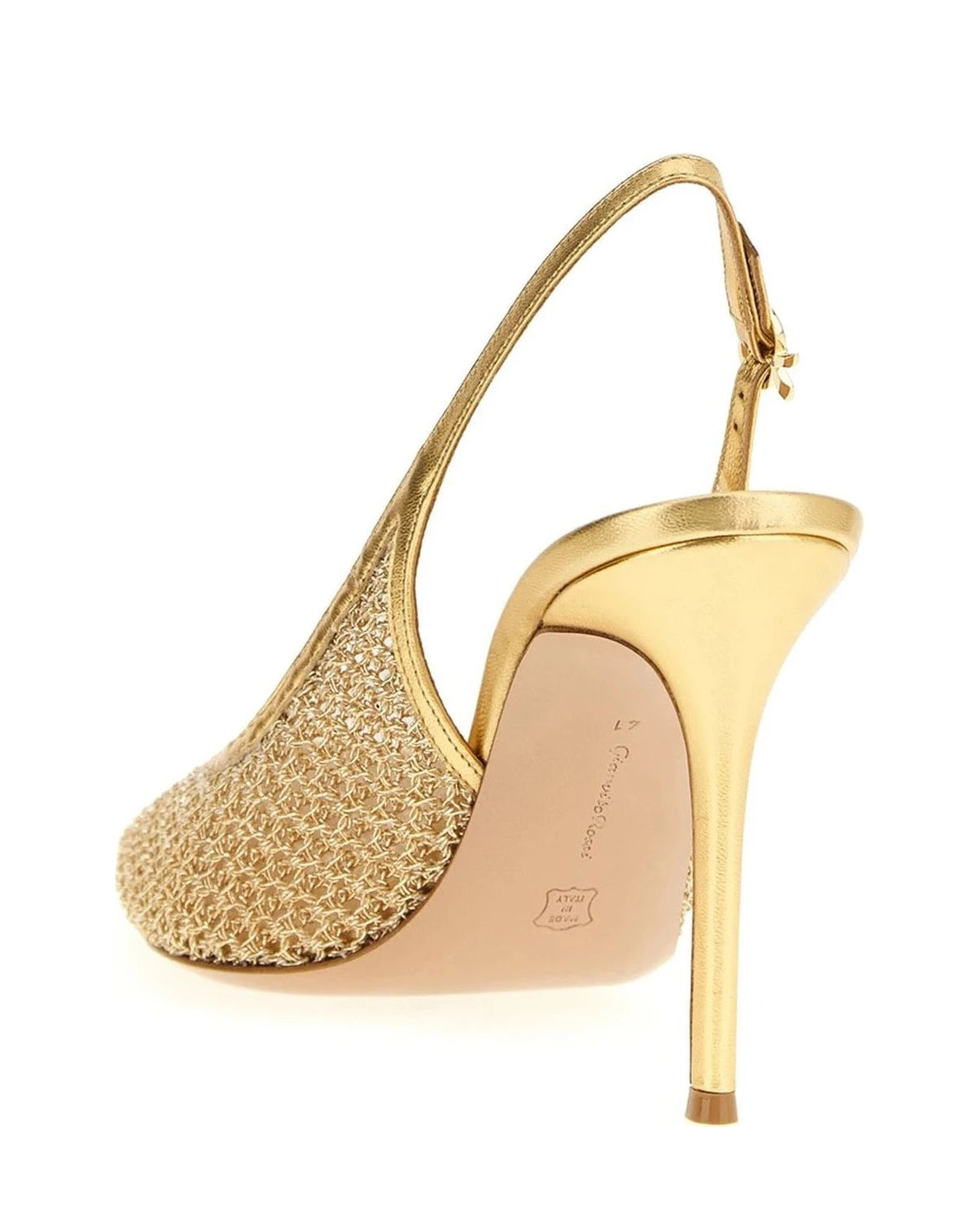 Gianvito Rossi Gold Pumps