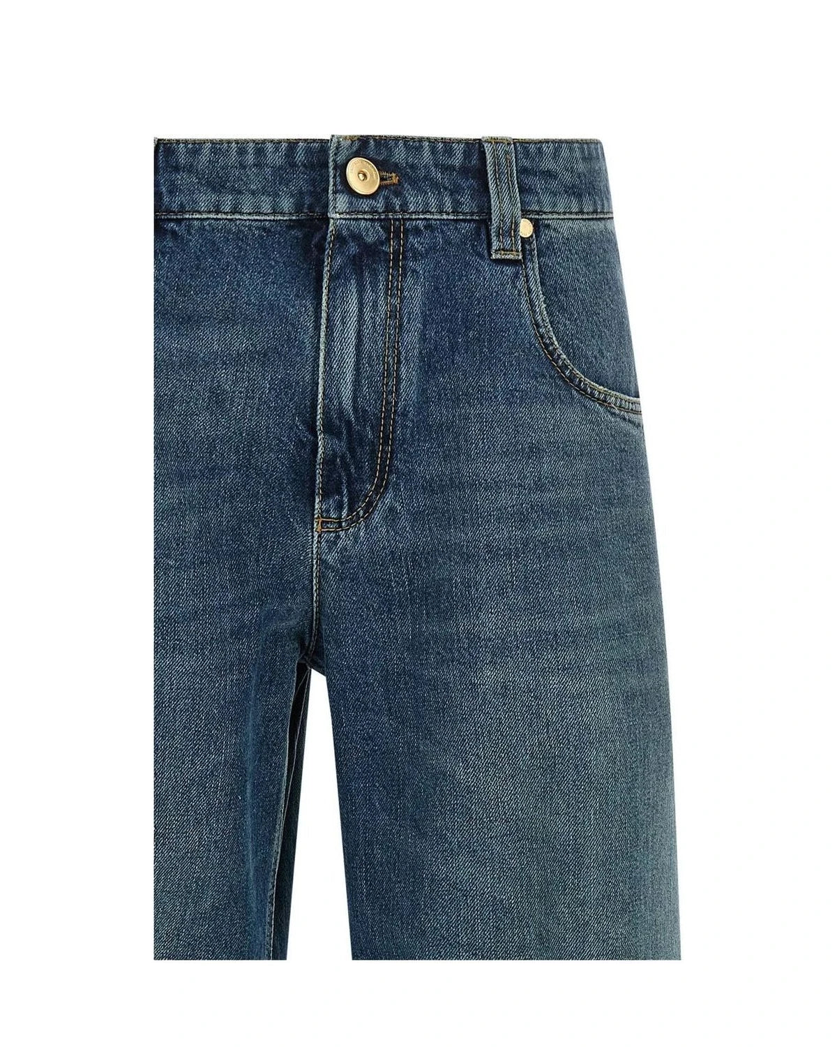Brunello Cucinelli Jean in blue, Cotton — view 3