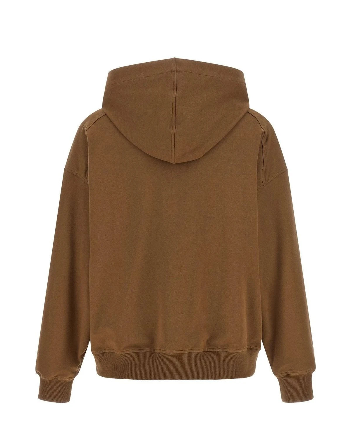 Brunello Cucinelli Hoodie in brown, Cotton — view 2
