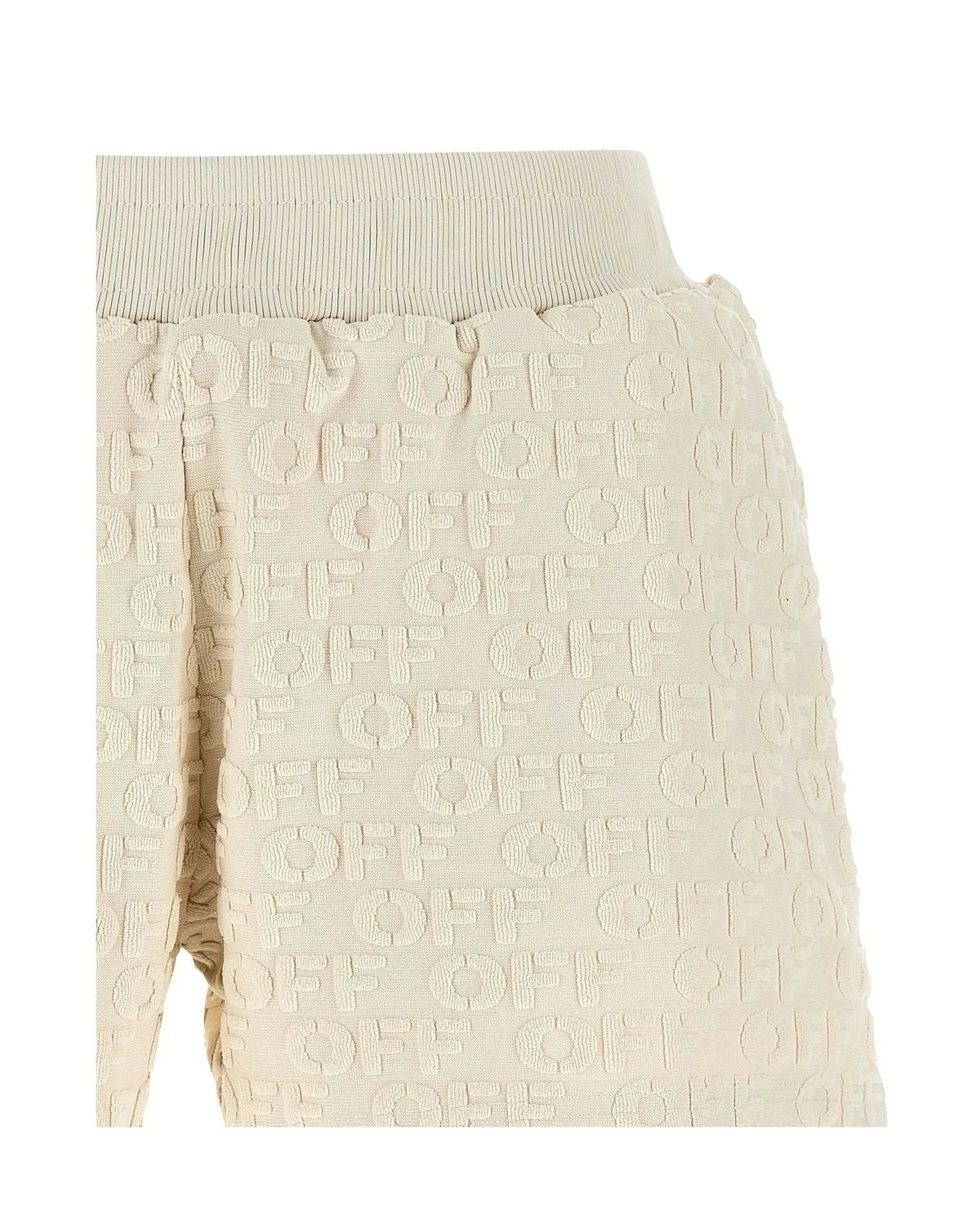 Off-White Short in beige, Cotton — view 3