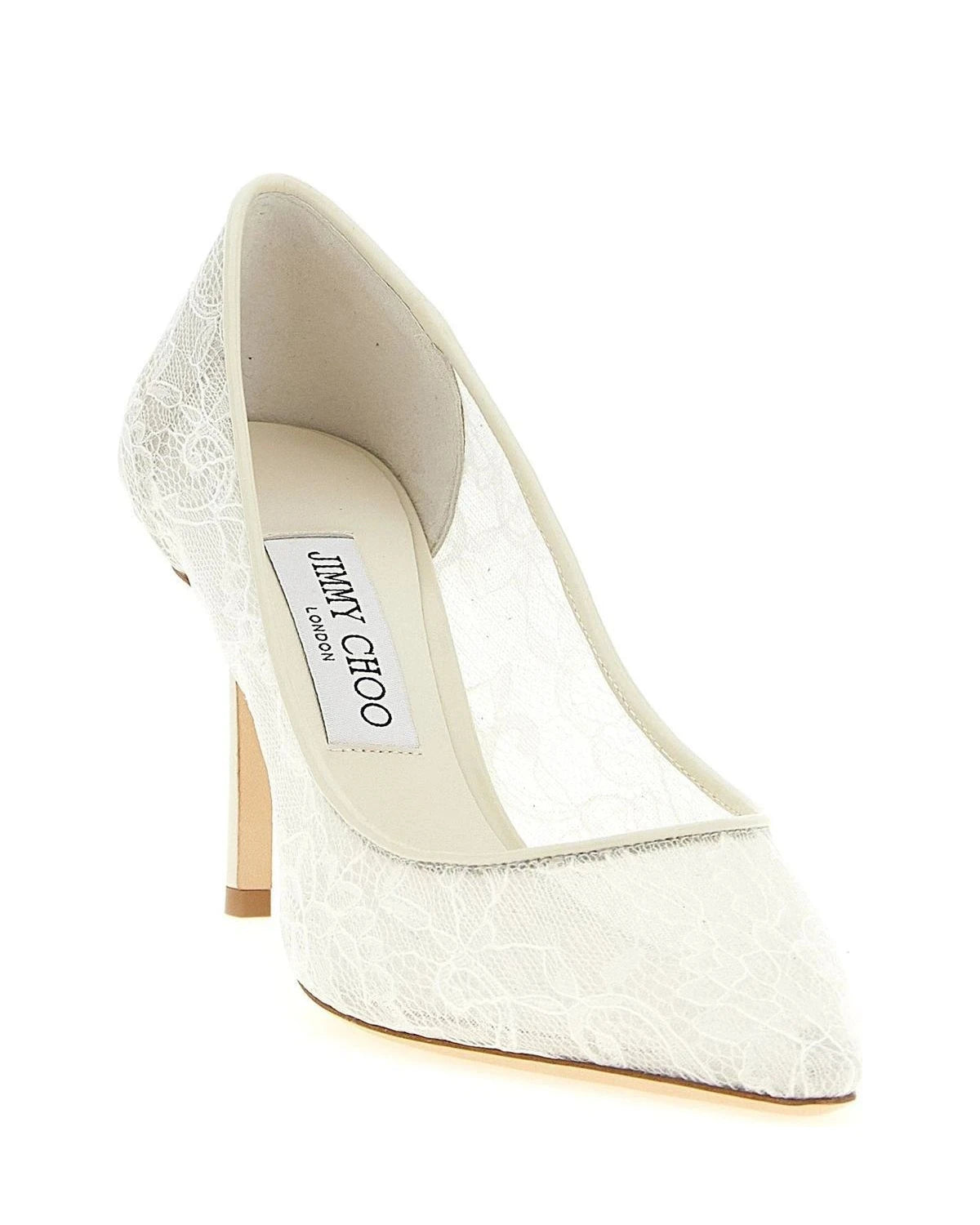 Jimmy Choo White Pumps