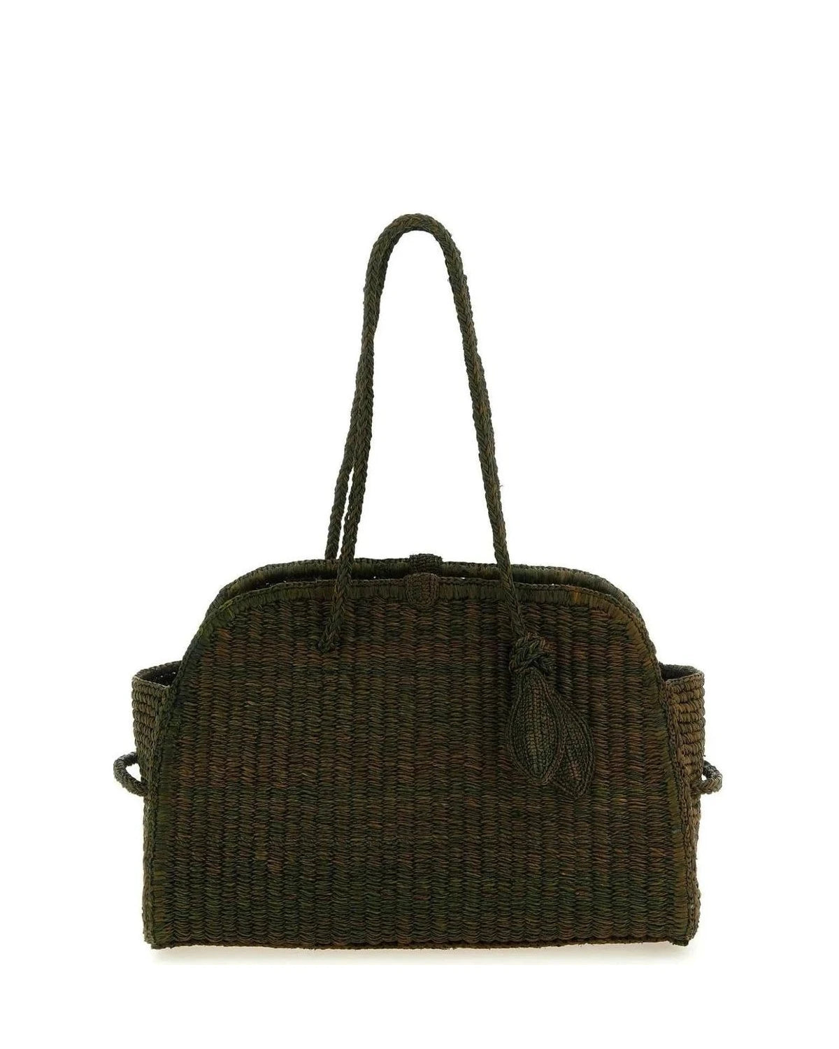 Jacquemus Hobo Bag in brown, Raffia