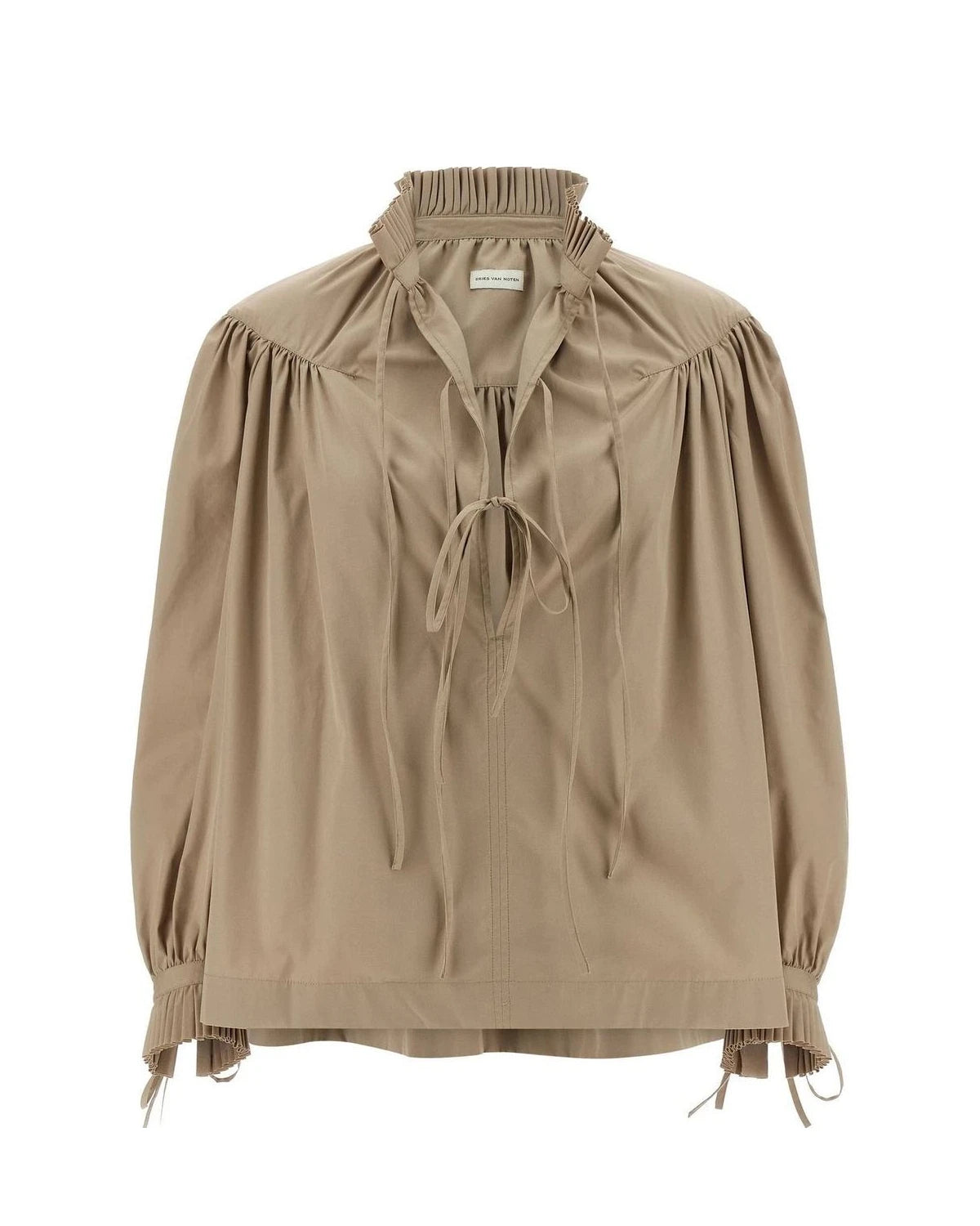 Dries Van Noten Blouse in beige, Cotton
