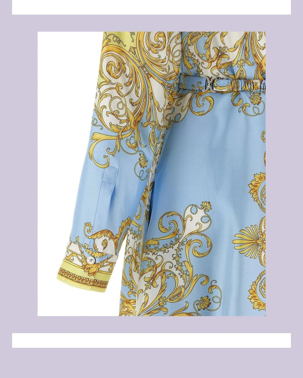 Versace Dresse in blue, Silk — view 4