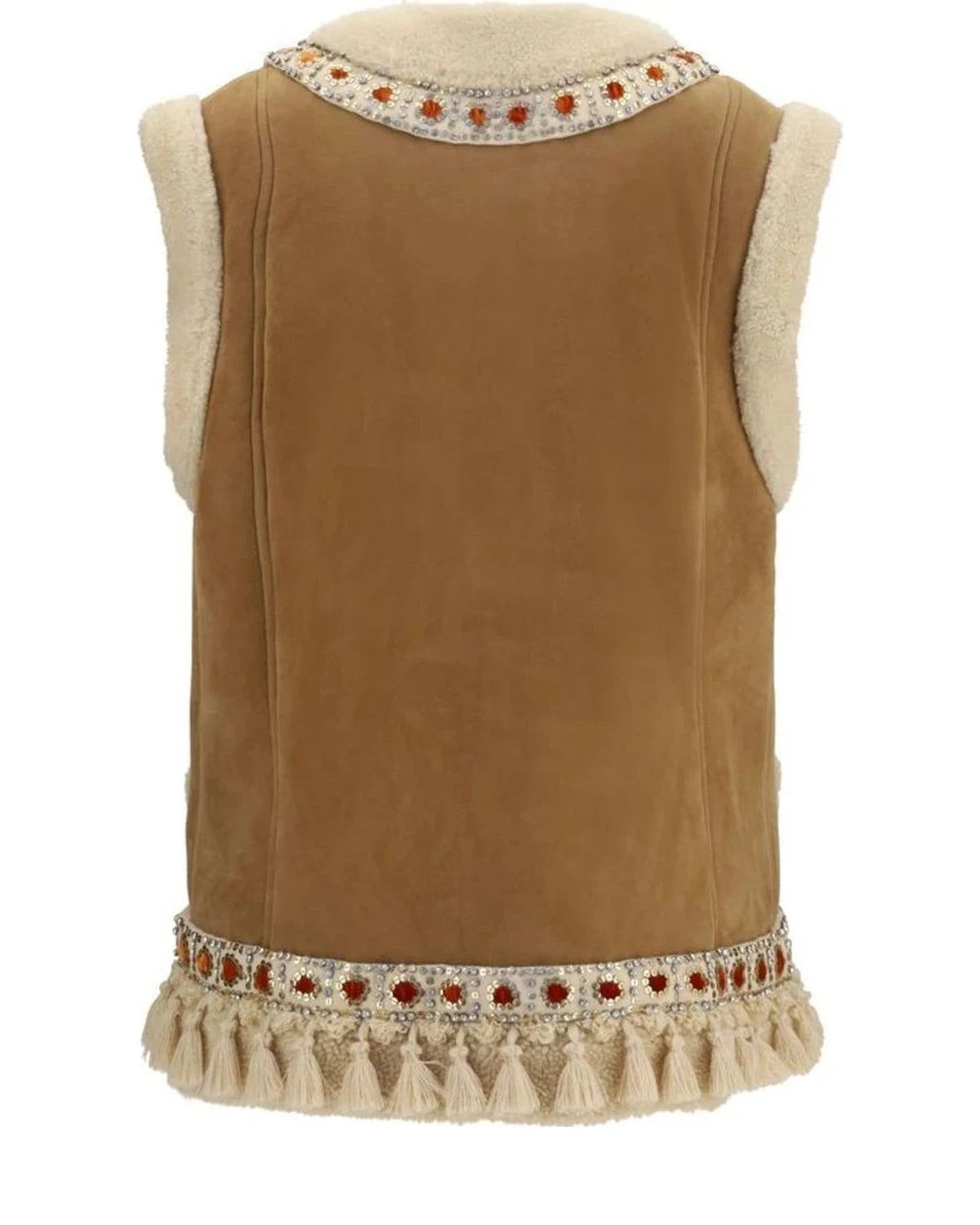 Valentino Garavani Vest in beige, Lamb — view 2