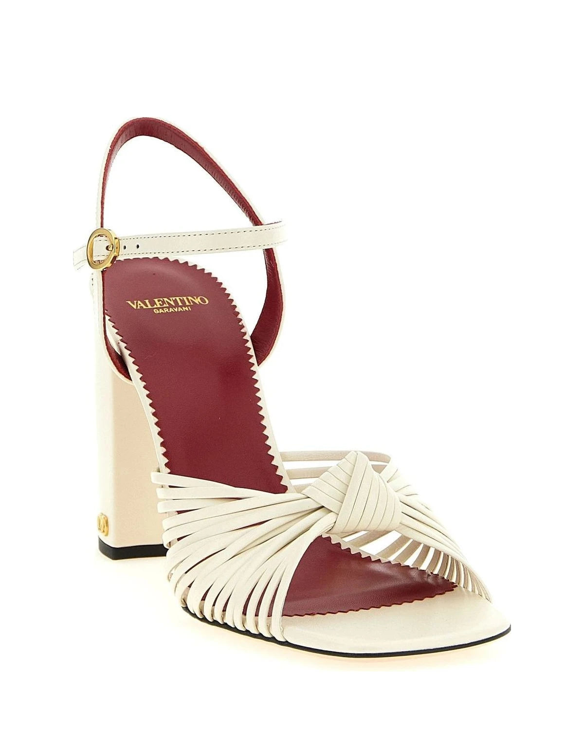 Valentino Garavani Sandals in white, Goat Leather — view 2