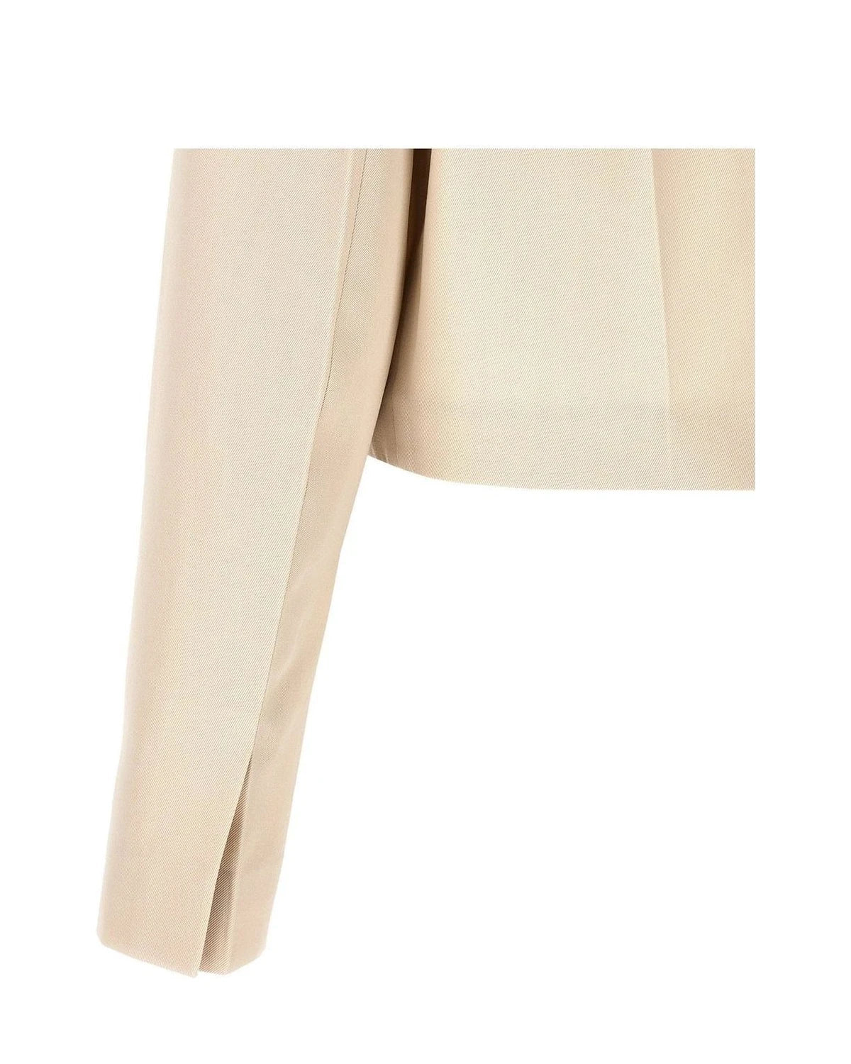 Fendi Bolero Jacket in beige, Wool — view 4