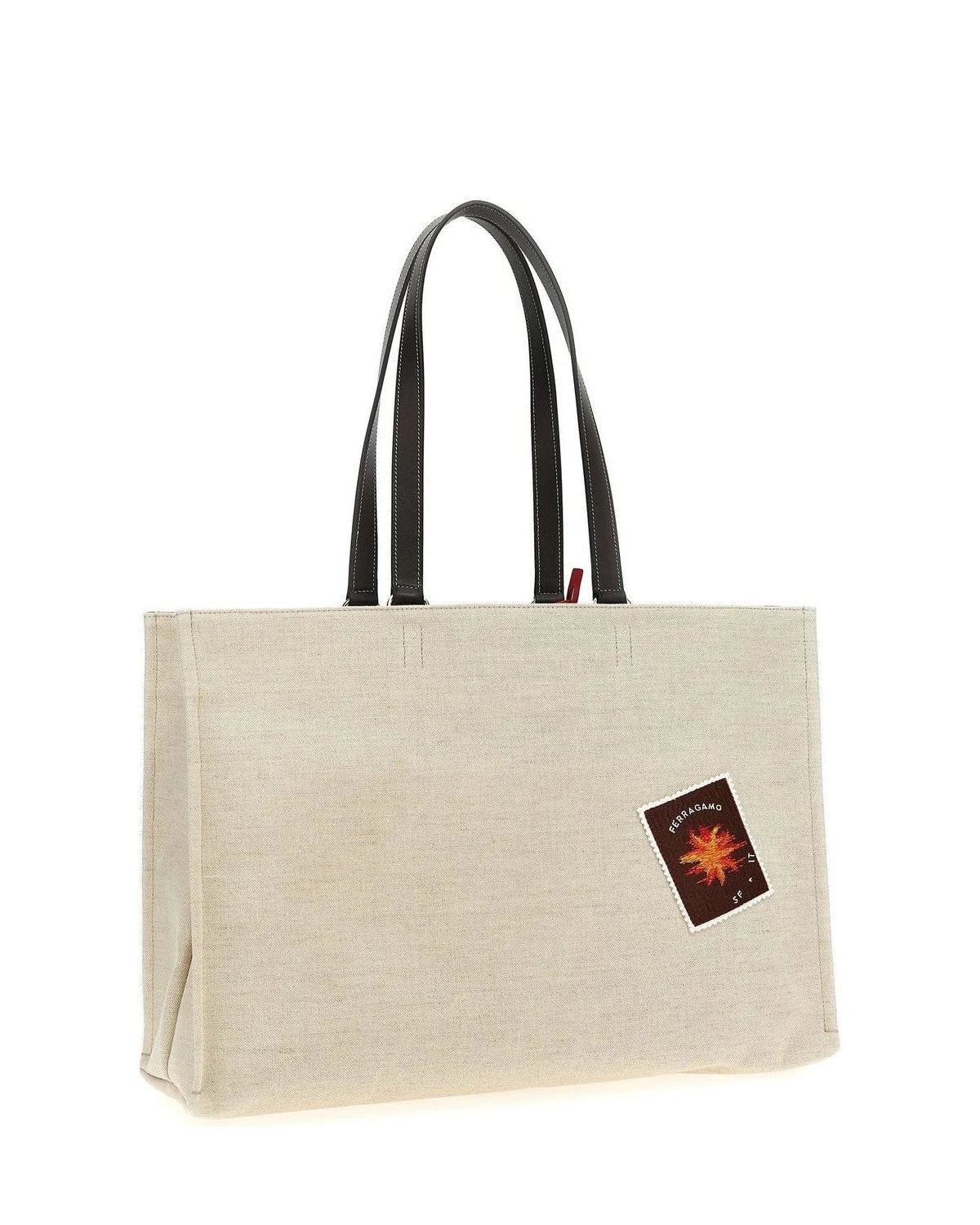 Ferragamo Tote Bag in beige — view 2