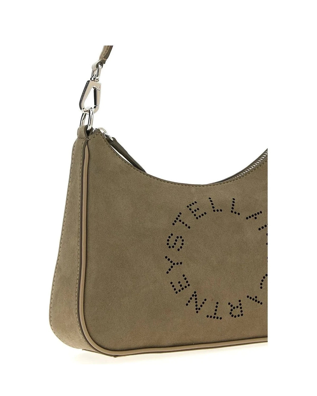 Stella McCartney Shoulder Bag in gray, Polyamide — view 3