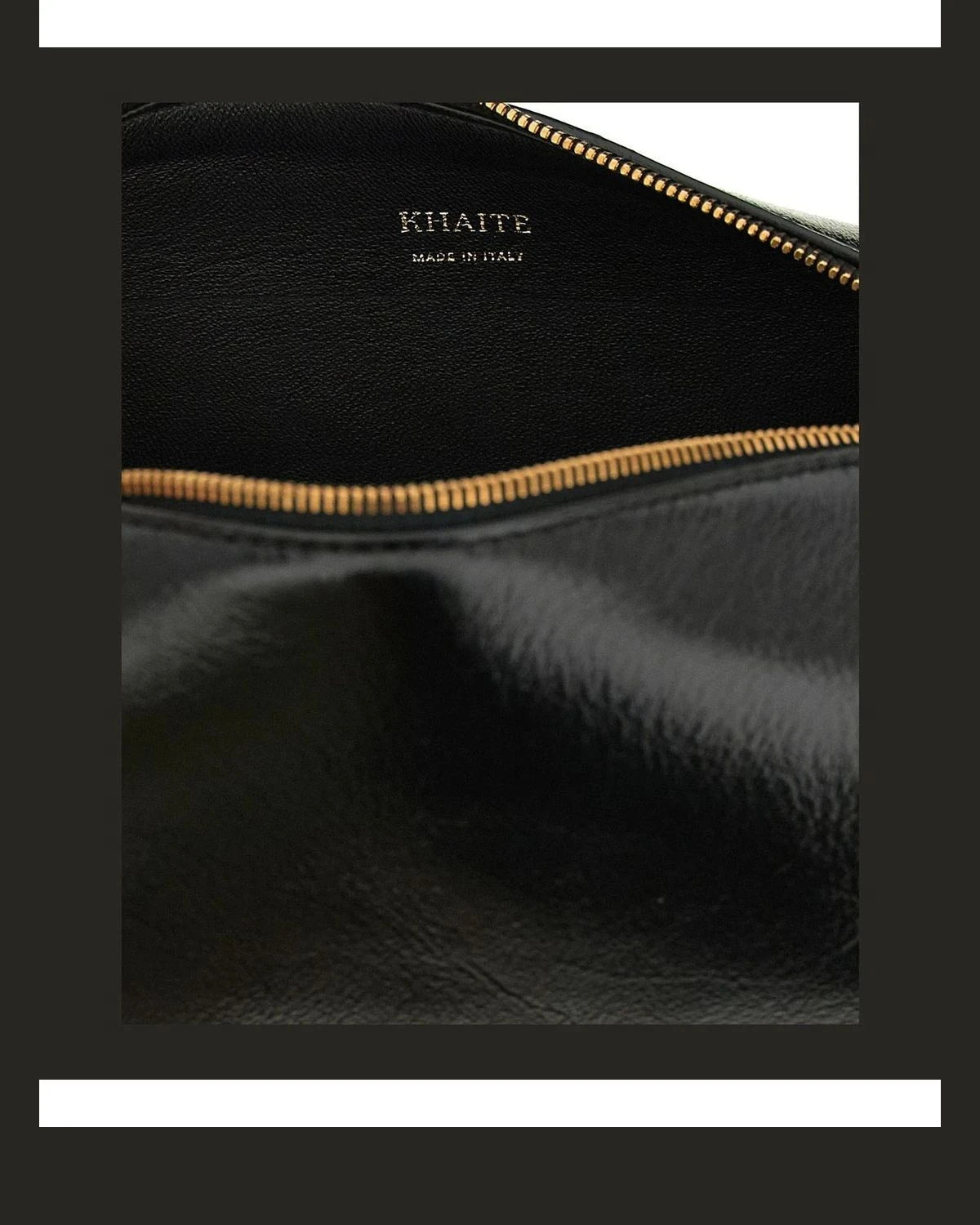 Khaite Cross Body Bag in black, Calfskin Leather — view 4