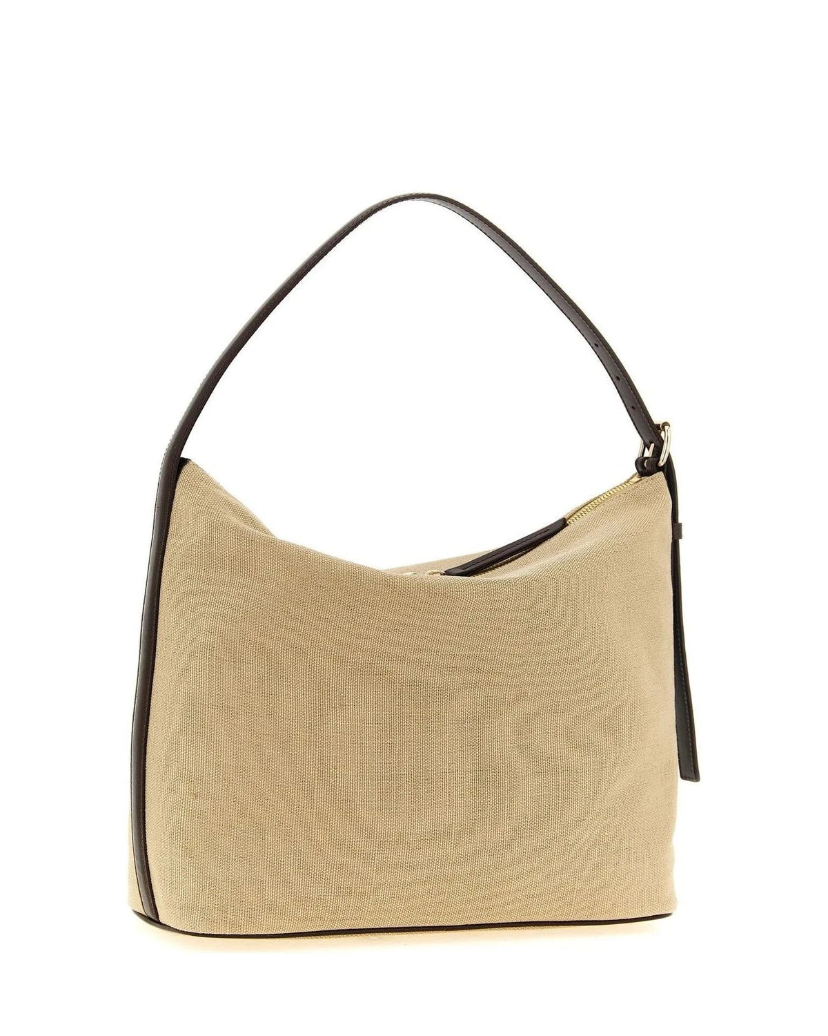A.P.C. Shoulder Bag in beige, Cotton — view 2