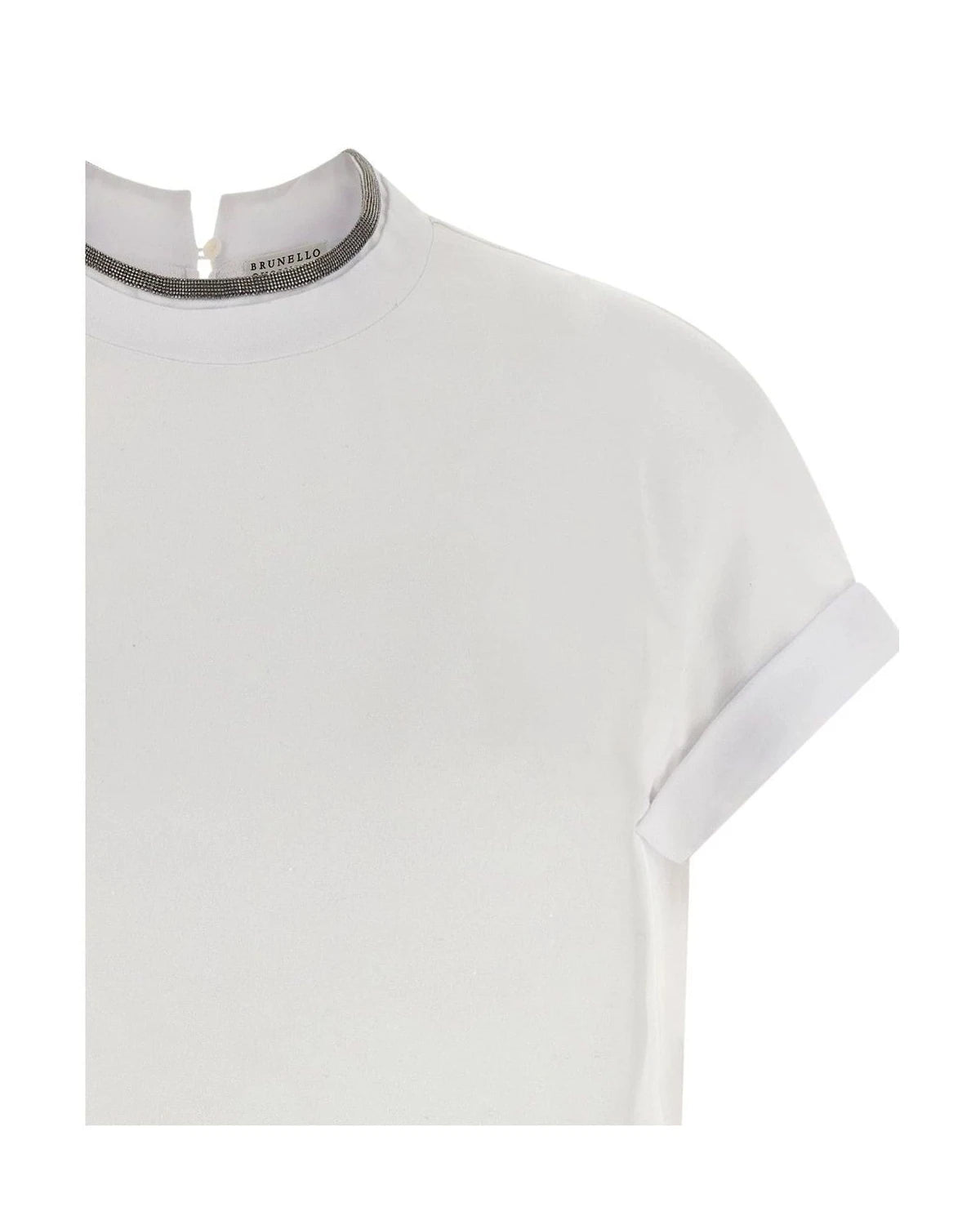 Brunello Cucinelli T-Shirt in white — view 3