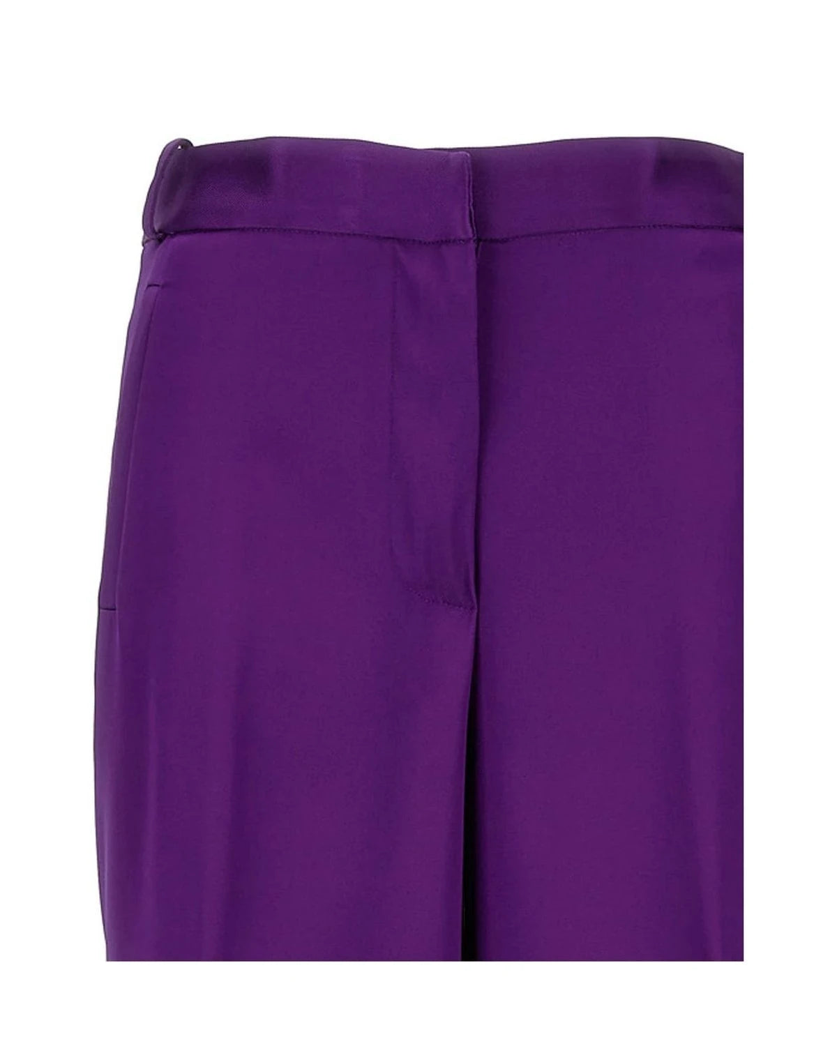 Versace Cargo Pant in purple, Viscose — view 3