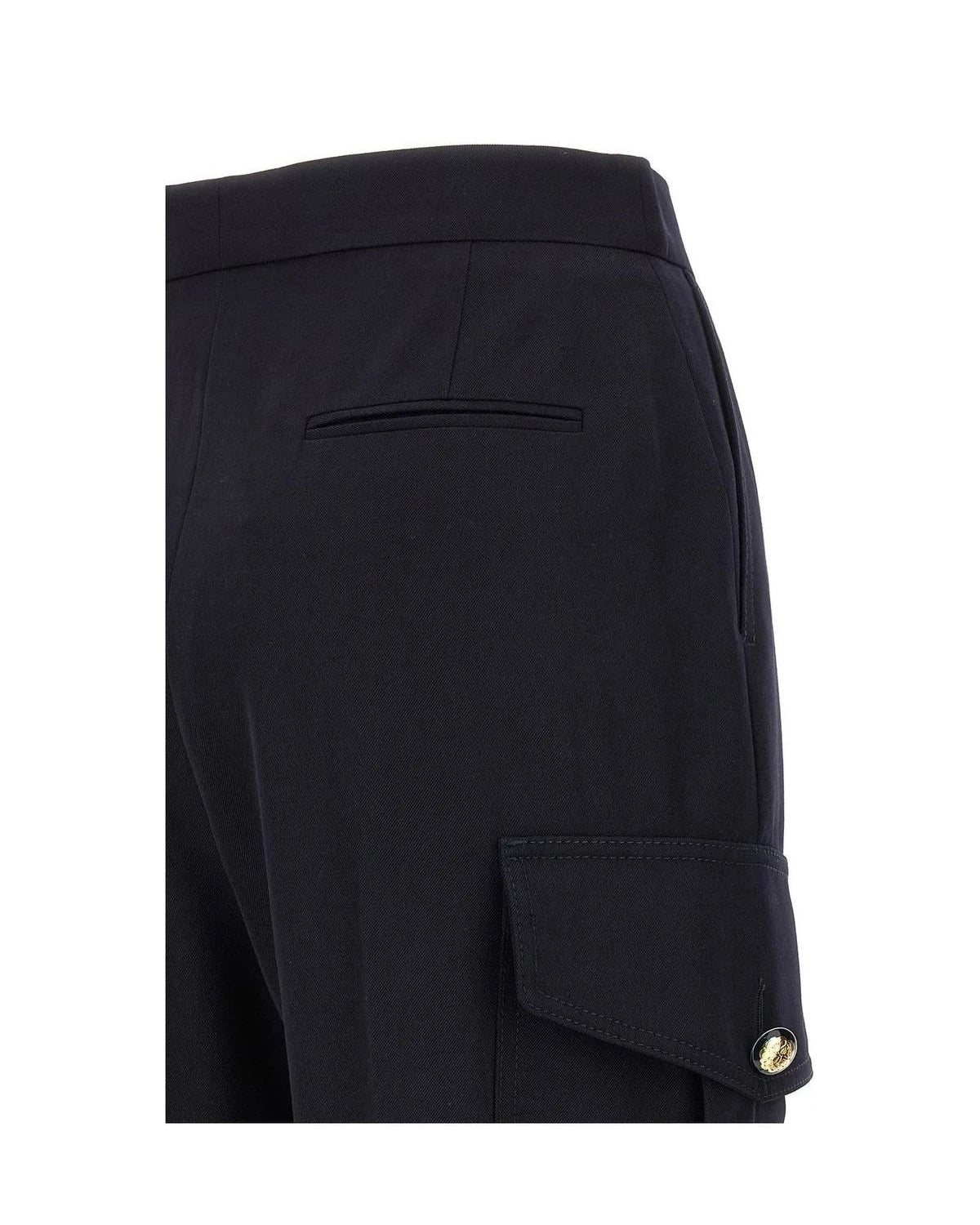 Alexander McQueen Cargo Pant in blue — view 4
