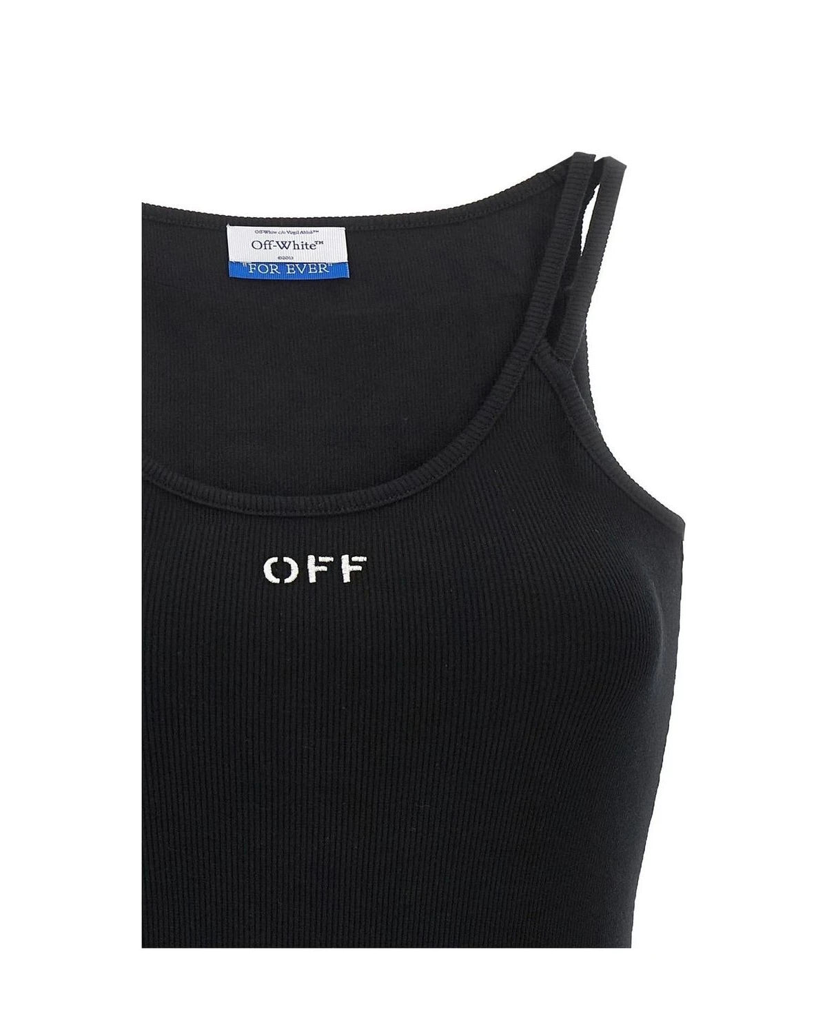 Off-White Dresse in black, Cotton — view 3