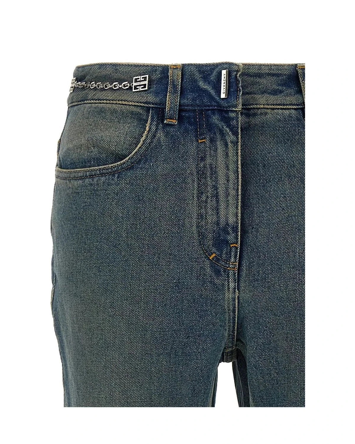 Givenchy Jean in blue, Cotton — view 3