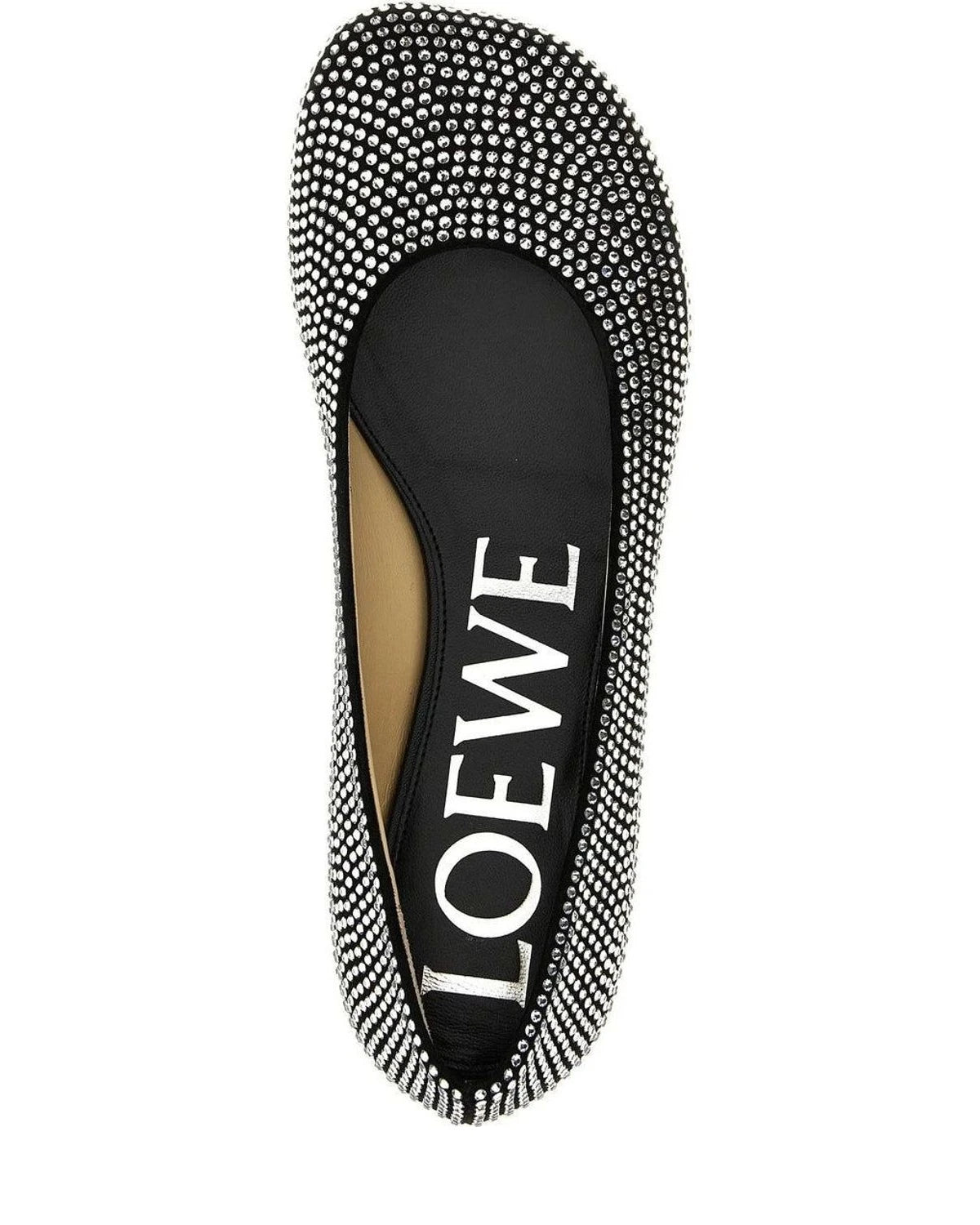Loewe Ballet Flats in black, Goat Leather — view 4