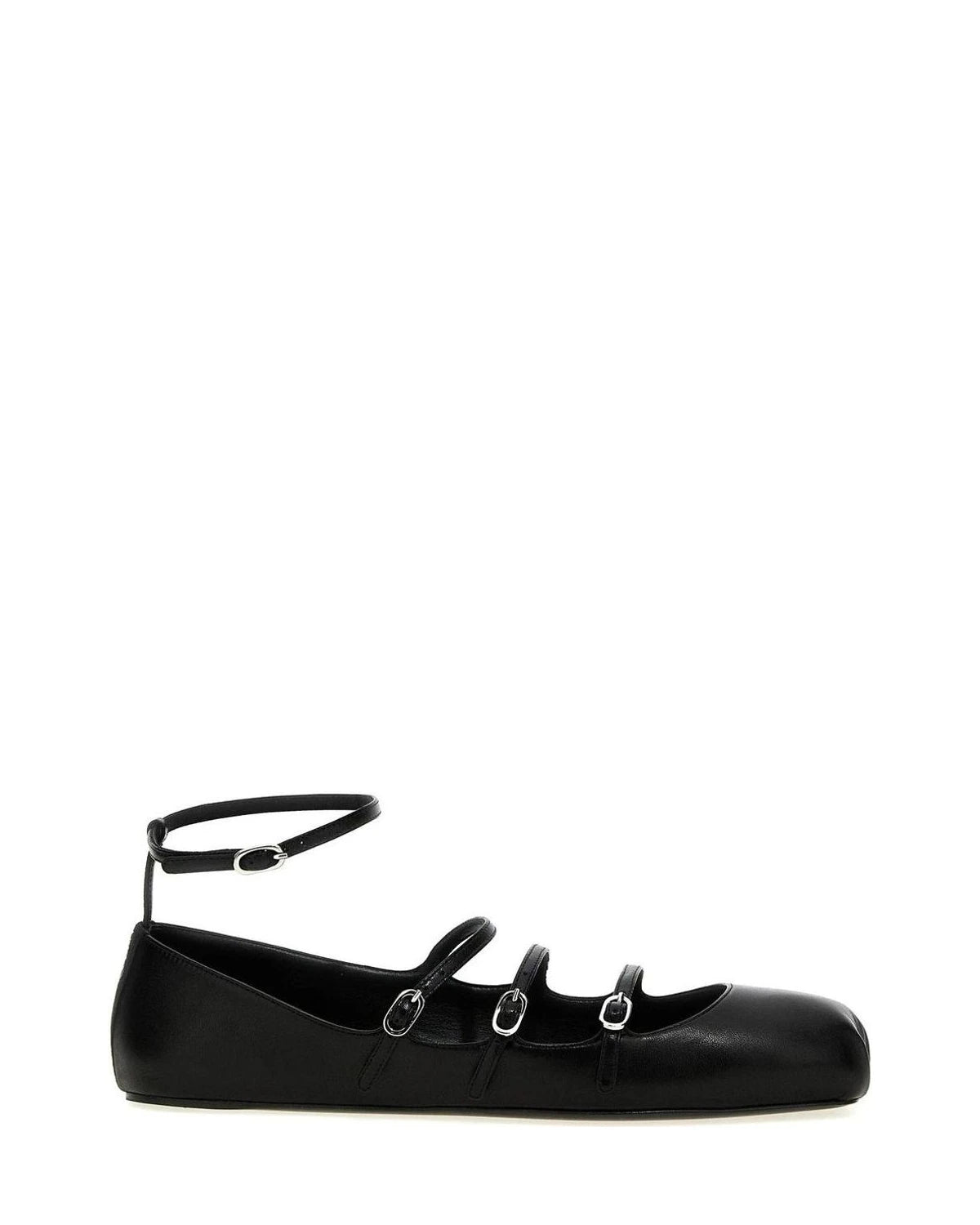 Alexander McQueen Flats in black, Calf Leather