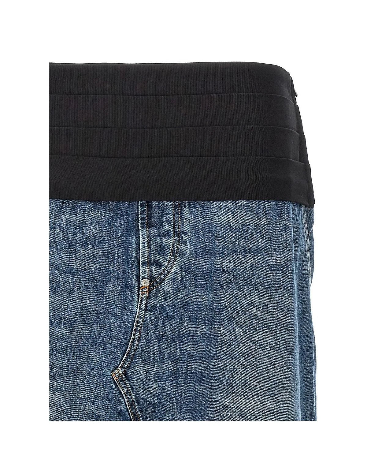 Stella McCartney Skirt in blue, Cotton — view 3