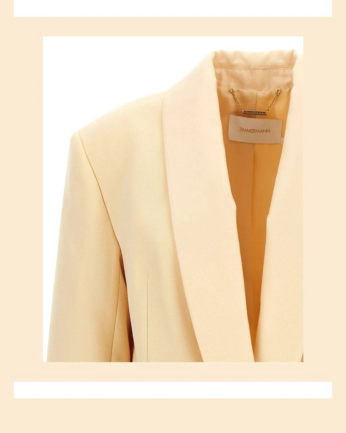 Zimmermann Blazer in beige, Wool — view 3