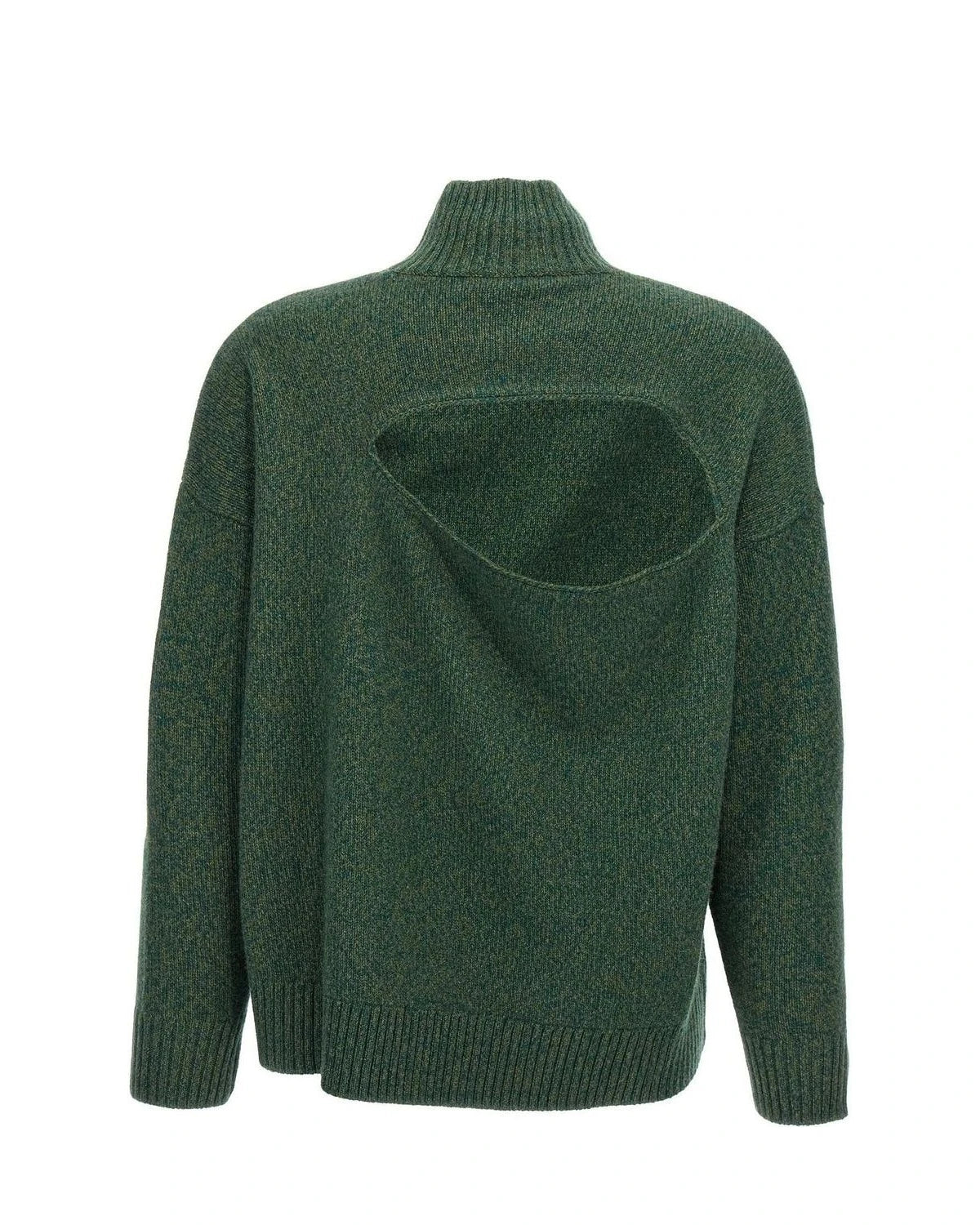 Victoria Beckham Sweater in green, Wool — view 2