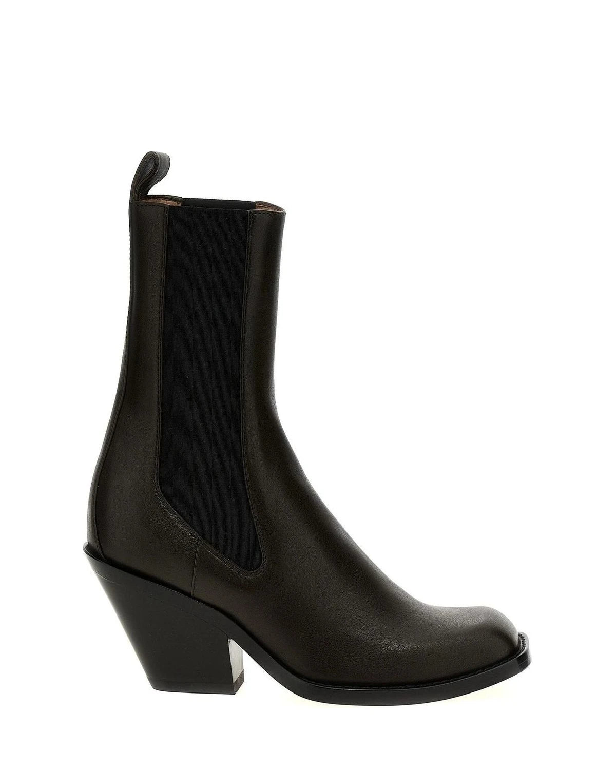 Khaite Boots in brown, Calfskin Leather