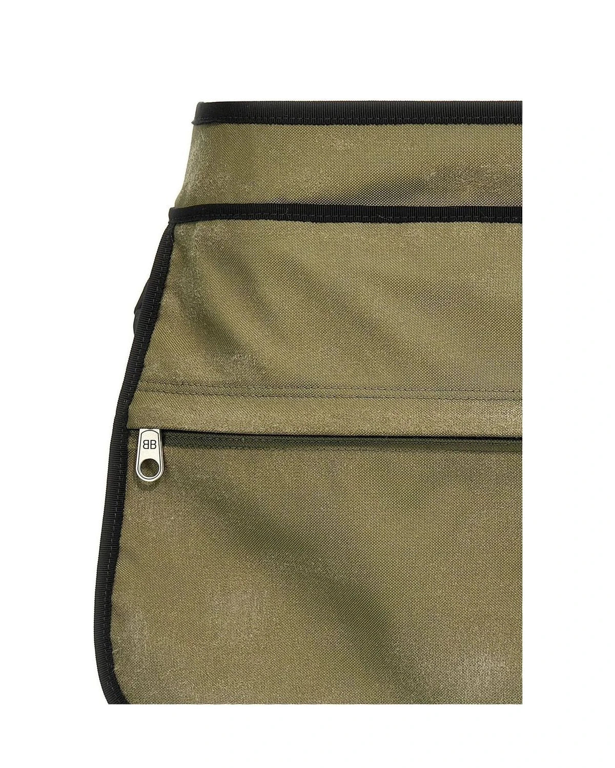 Balenciaga Skirt in green, Polyamide — view 3