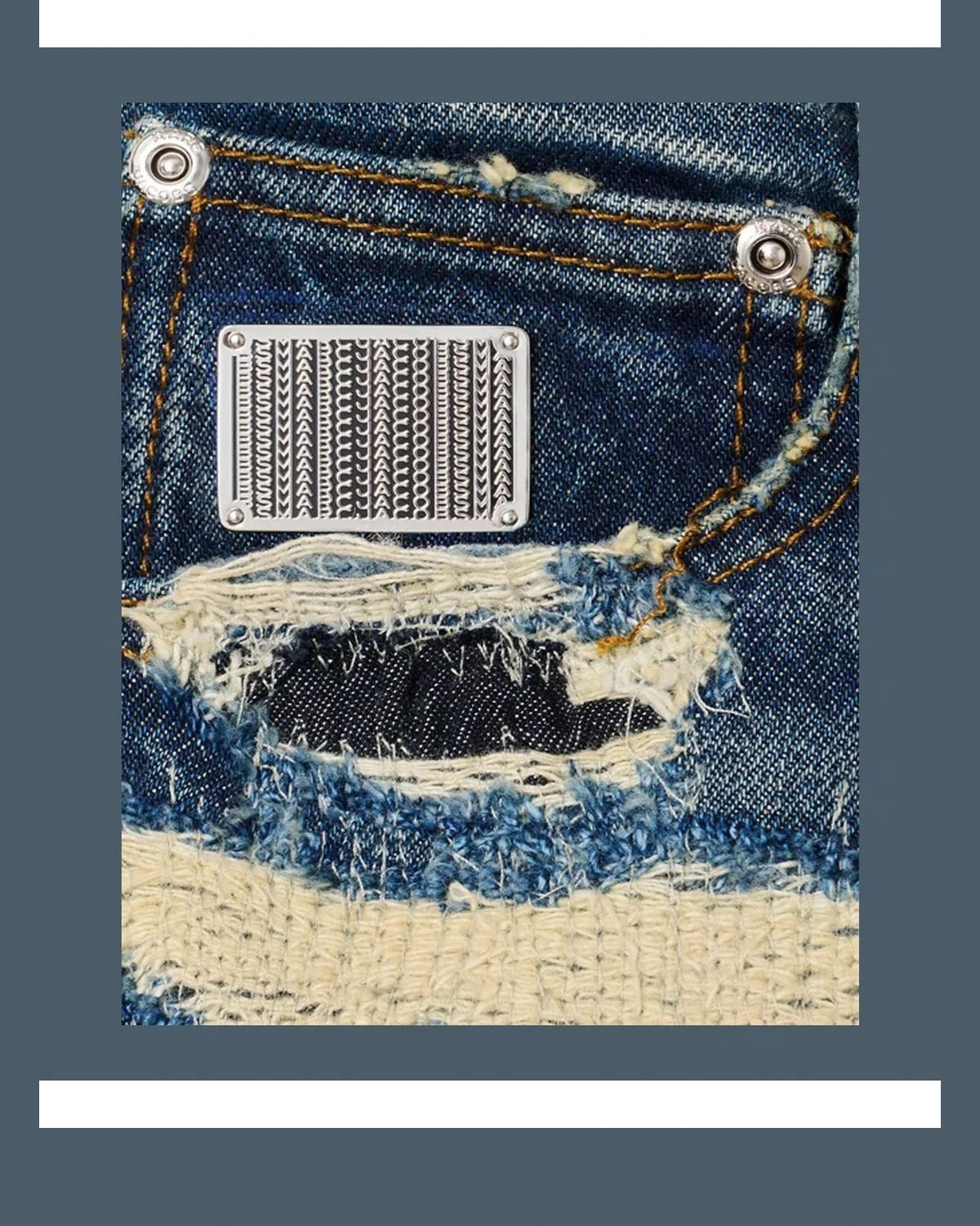 Marc Jacobs Jean in blue — view 3