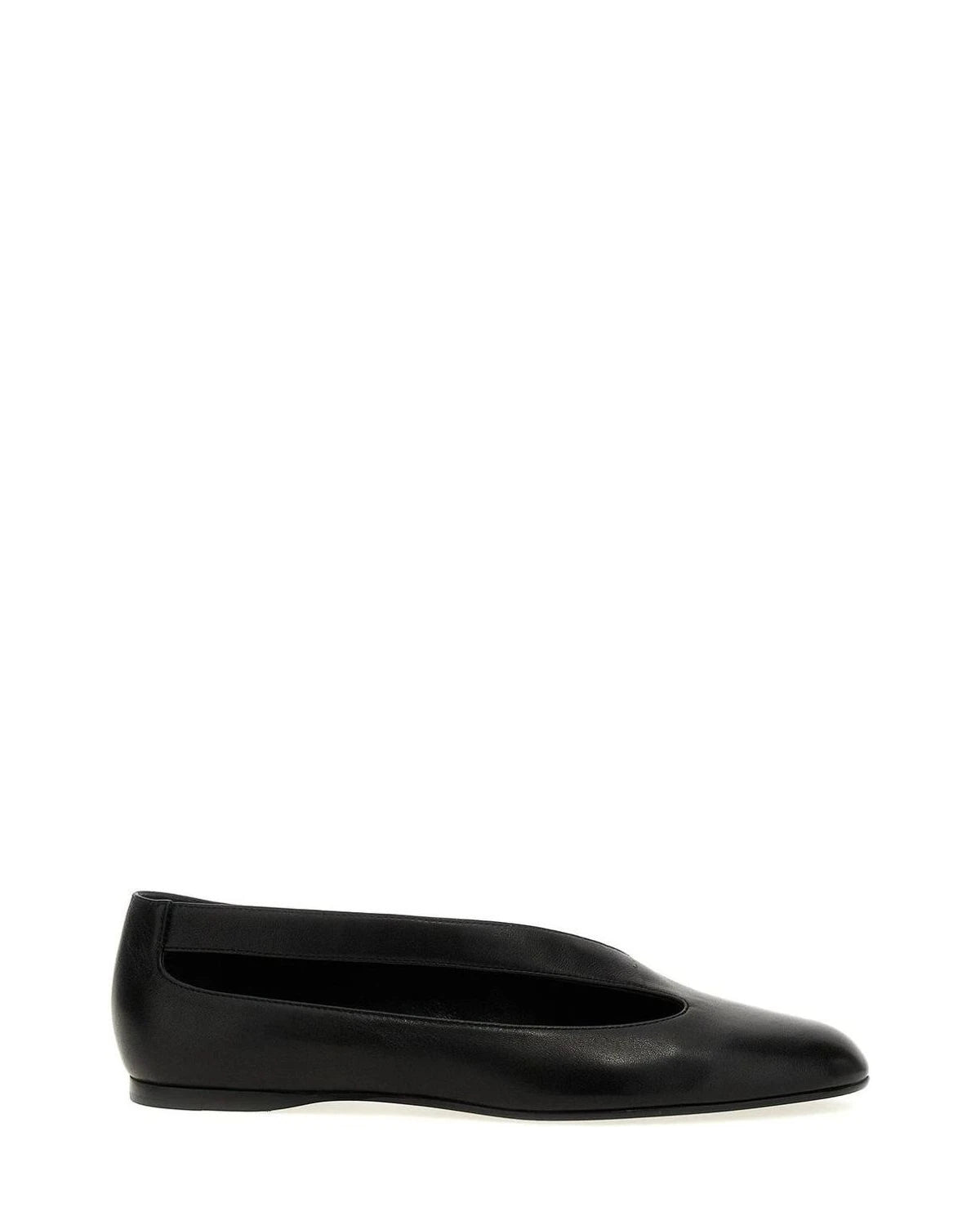 Khaite Flats in black