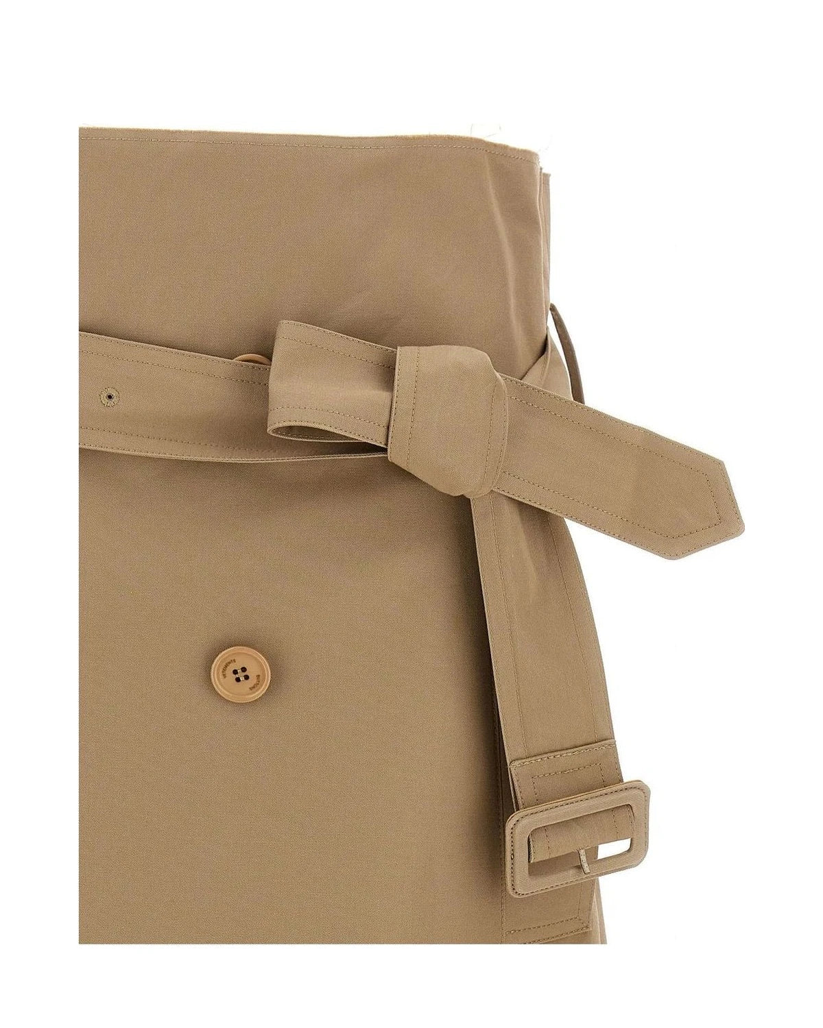 Vetements Skirt in beige, Cotton — view 3