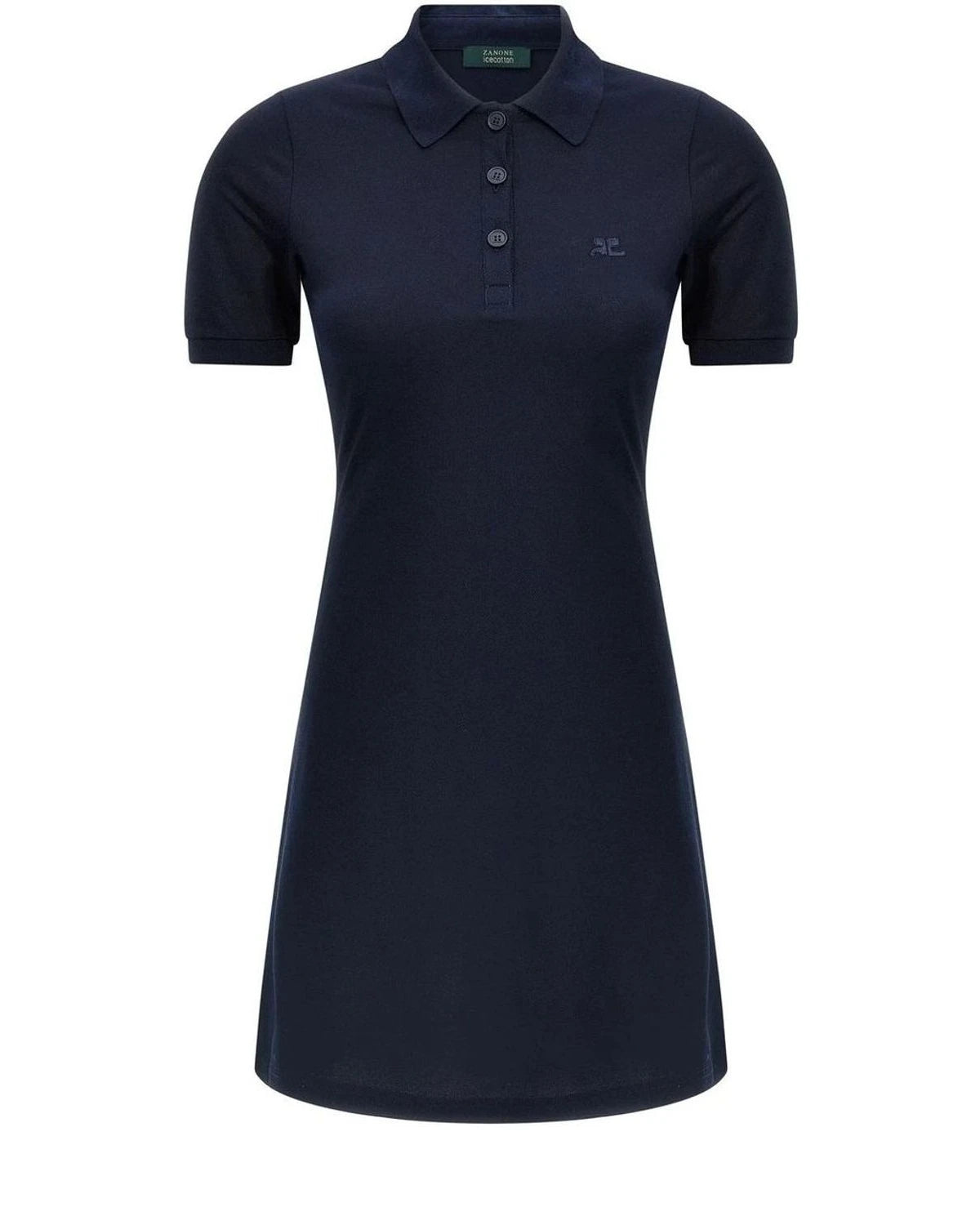 Courrèges Dresse in blue, Cotton