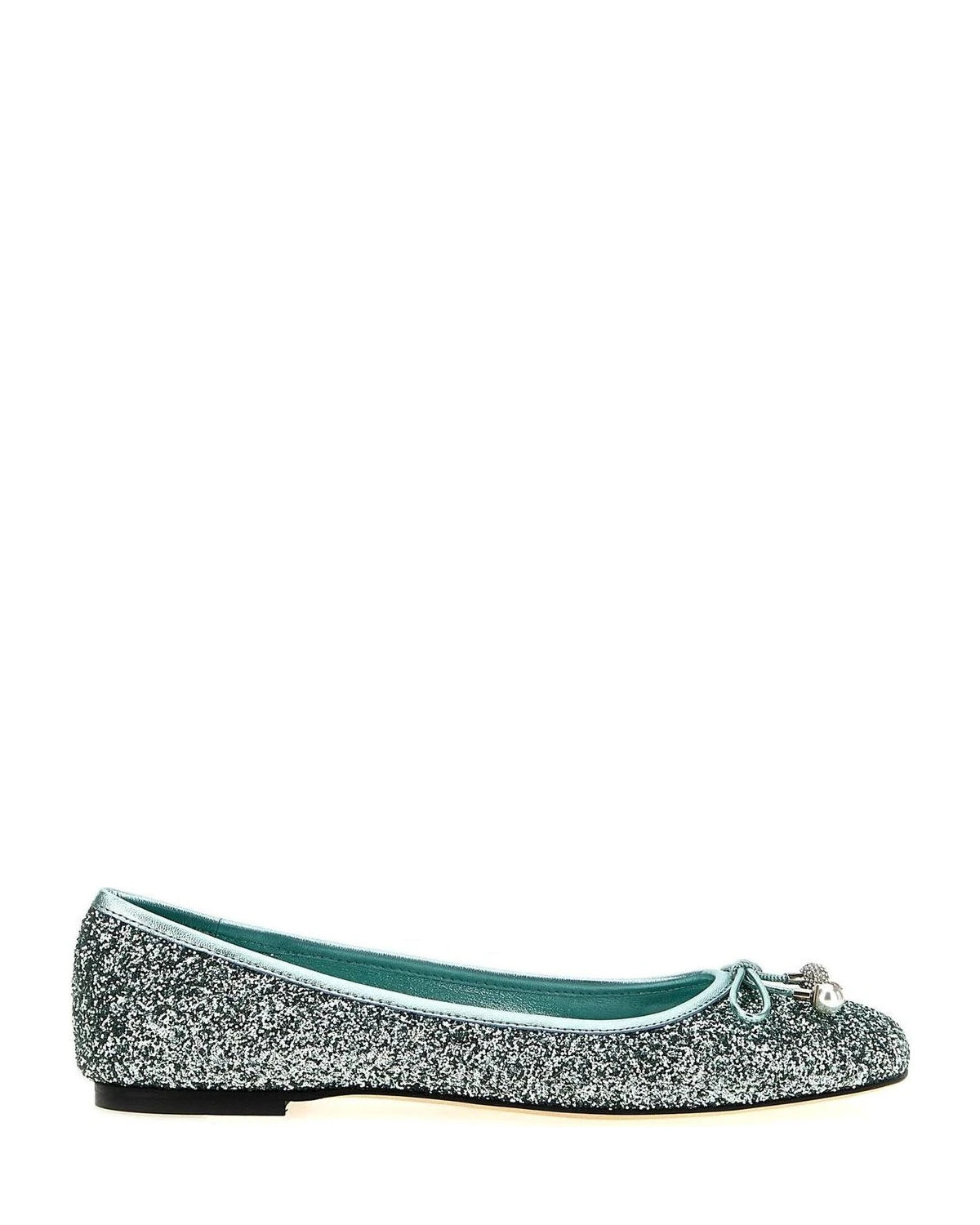 Jimmy Choo Flats in silver