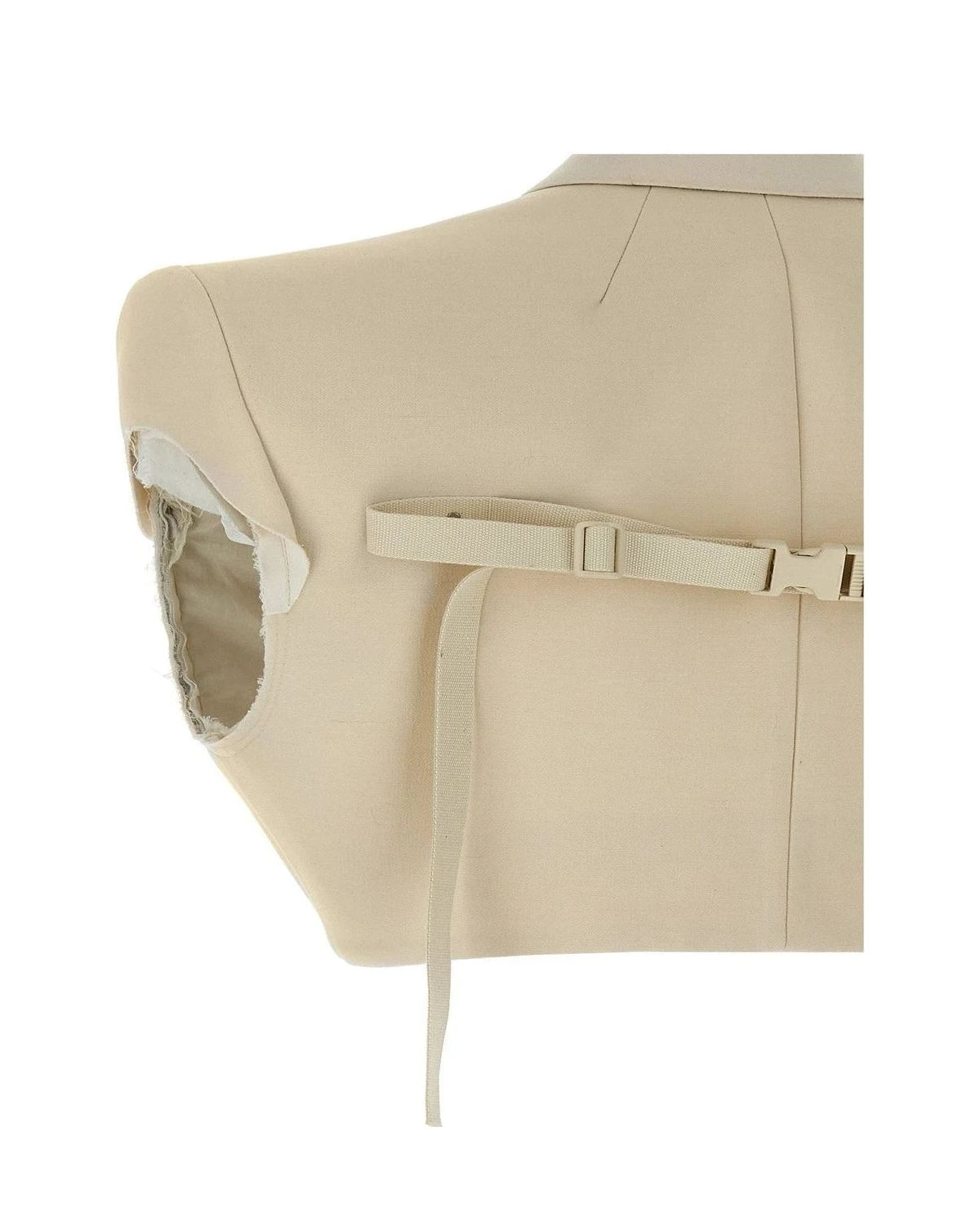 Rick Owens Bolero Jacket in beige, Cotton โ view 4