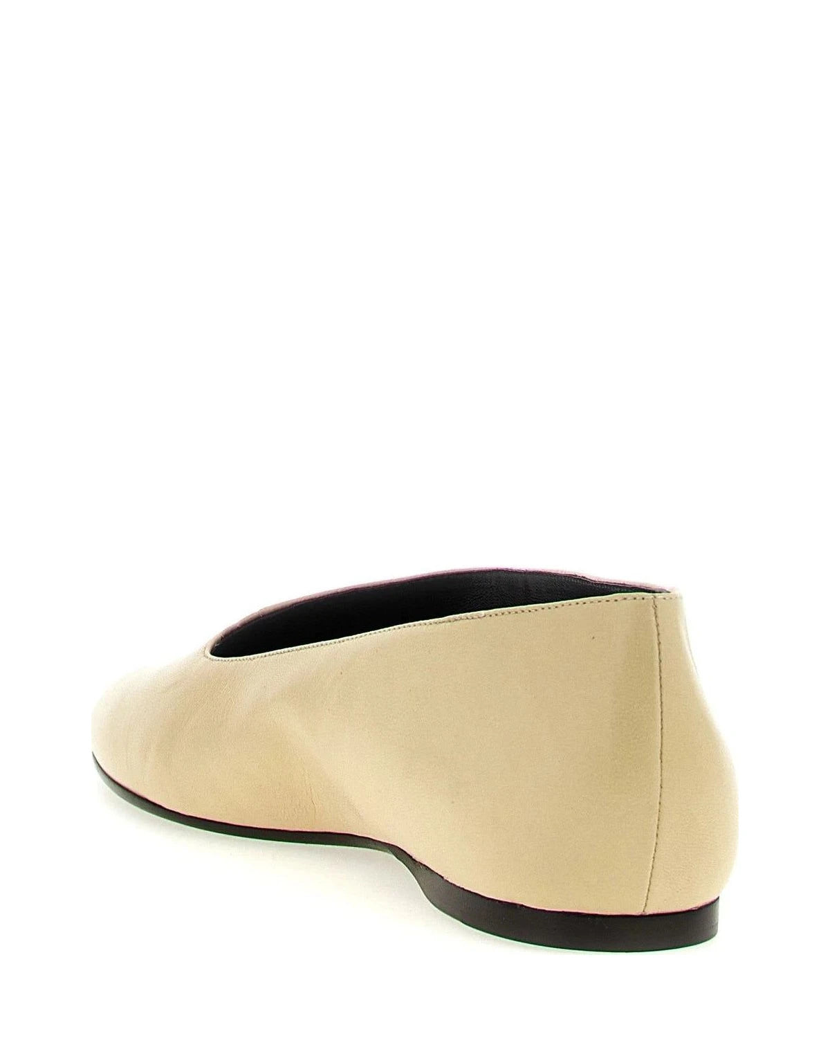 Khaite Flats in beige — view 3