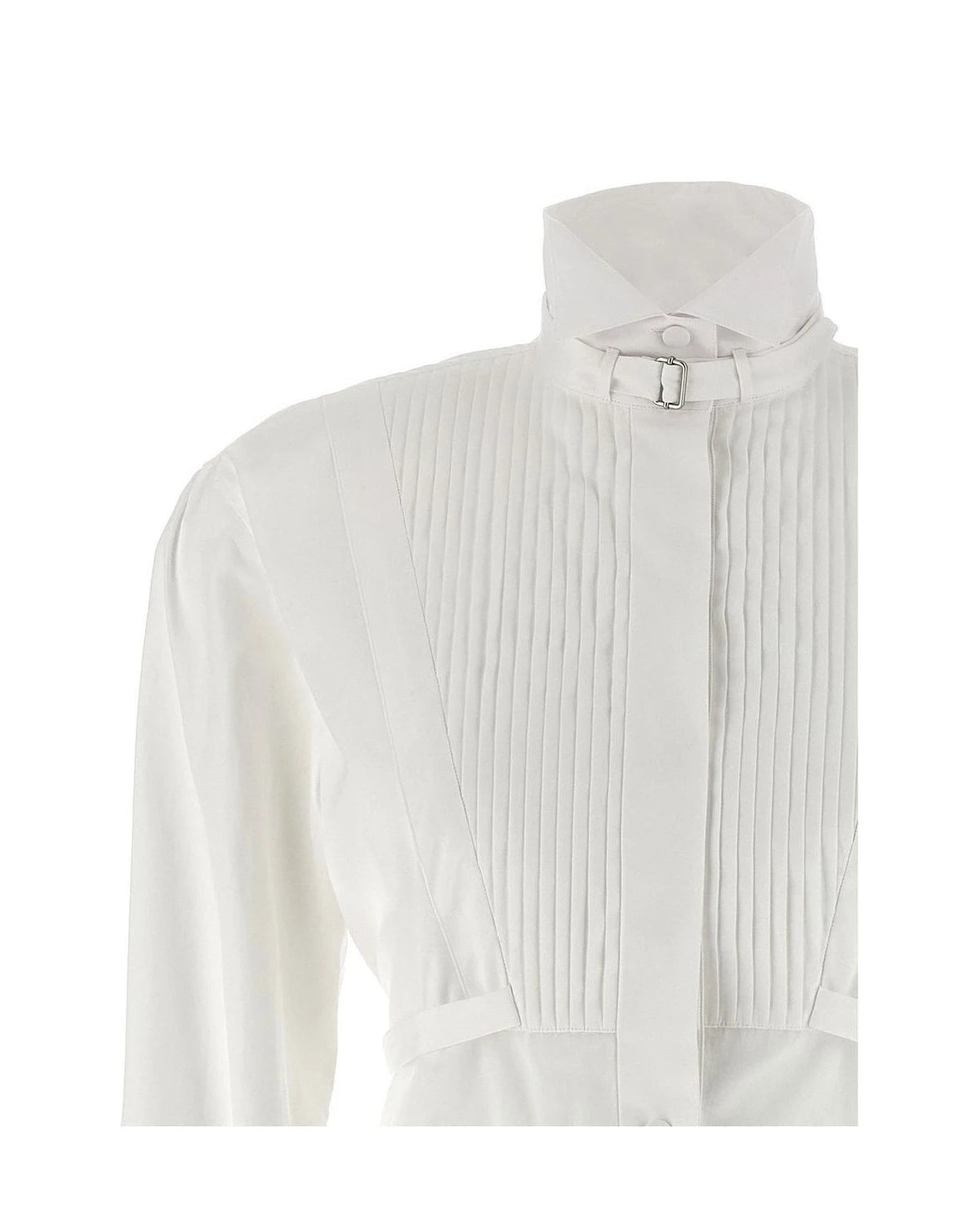 Alexander McQueen Dresse in white, Cotton — view 3