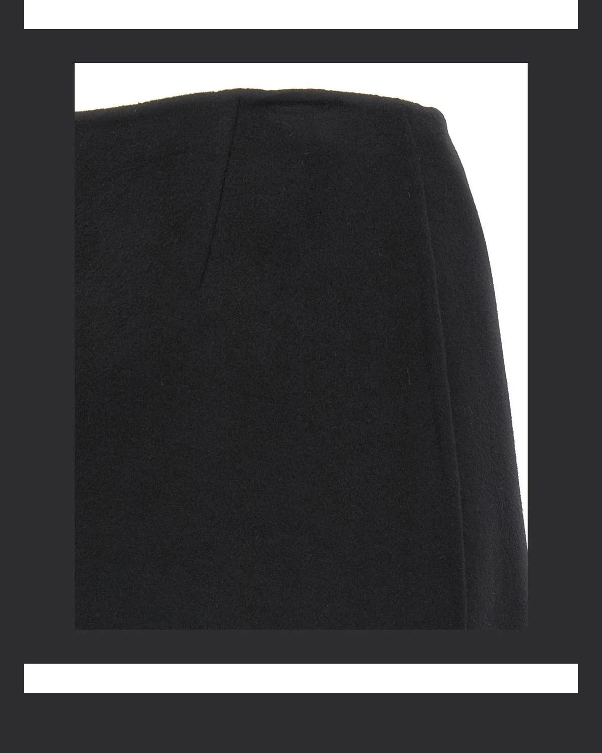 Ermanno Scervino Skirt in black, Virgin Wool — view 4