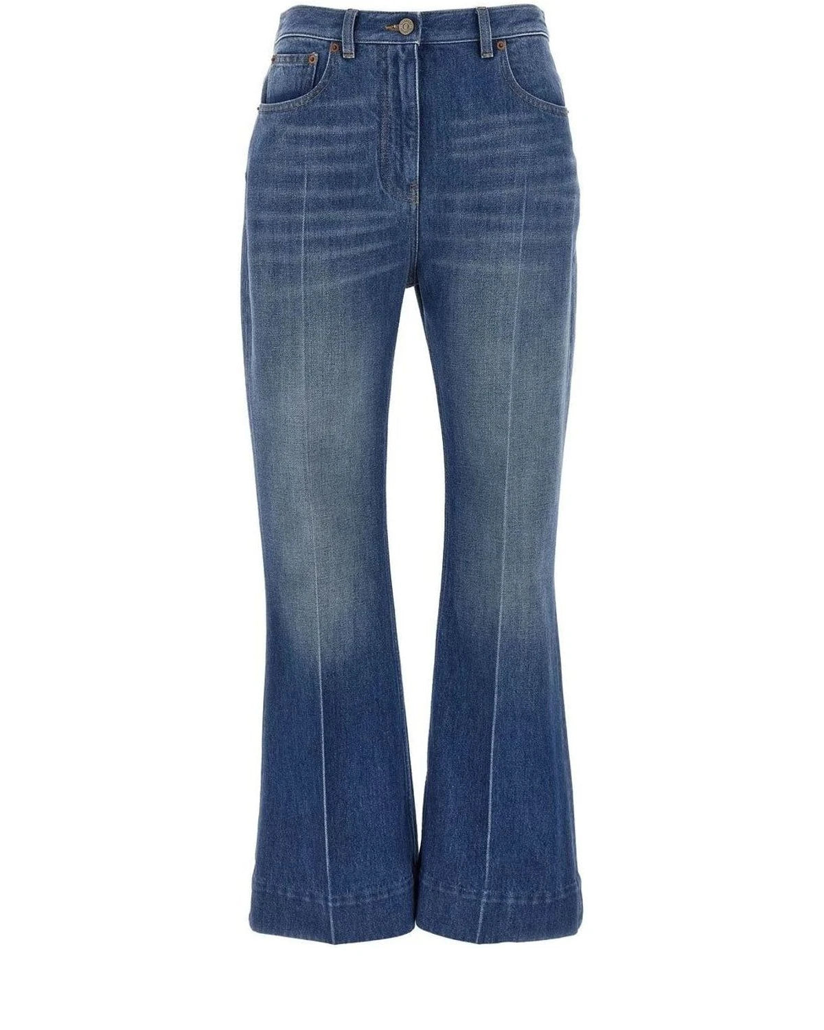 Valentino Garavani Jean in blue, Cotton